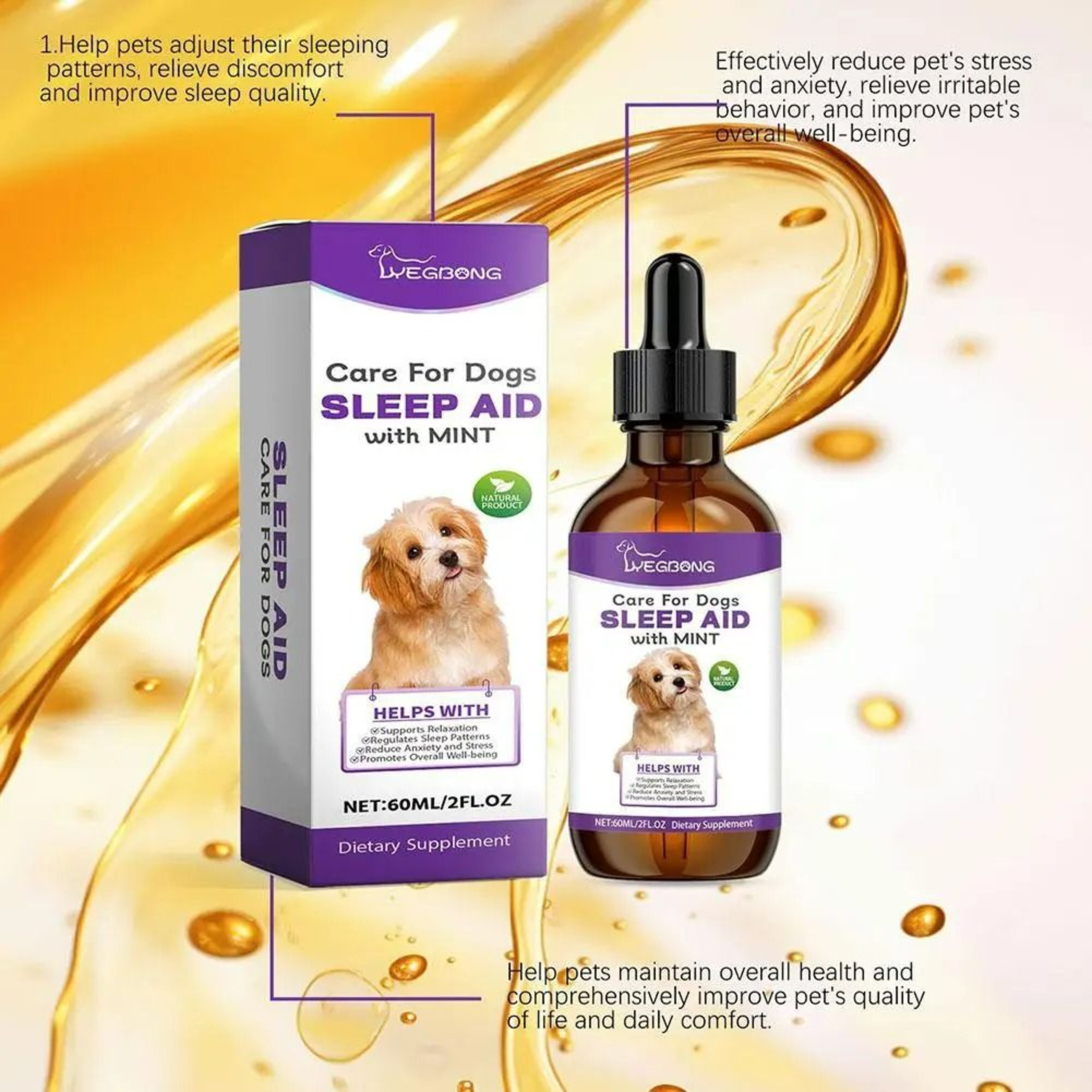 PawCalm Nighttime Support Drops 2
