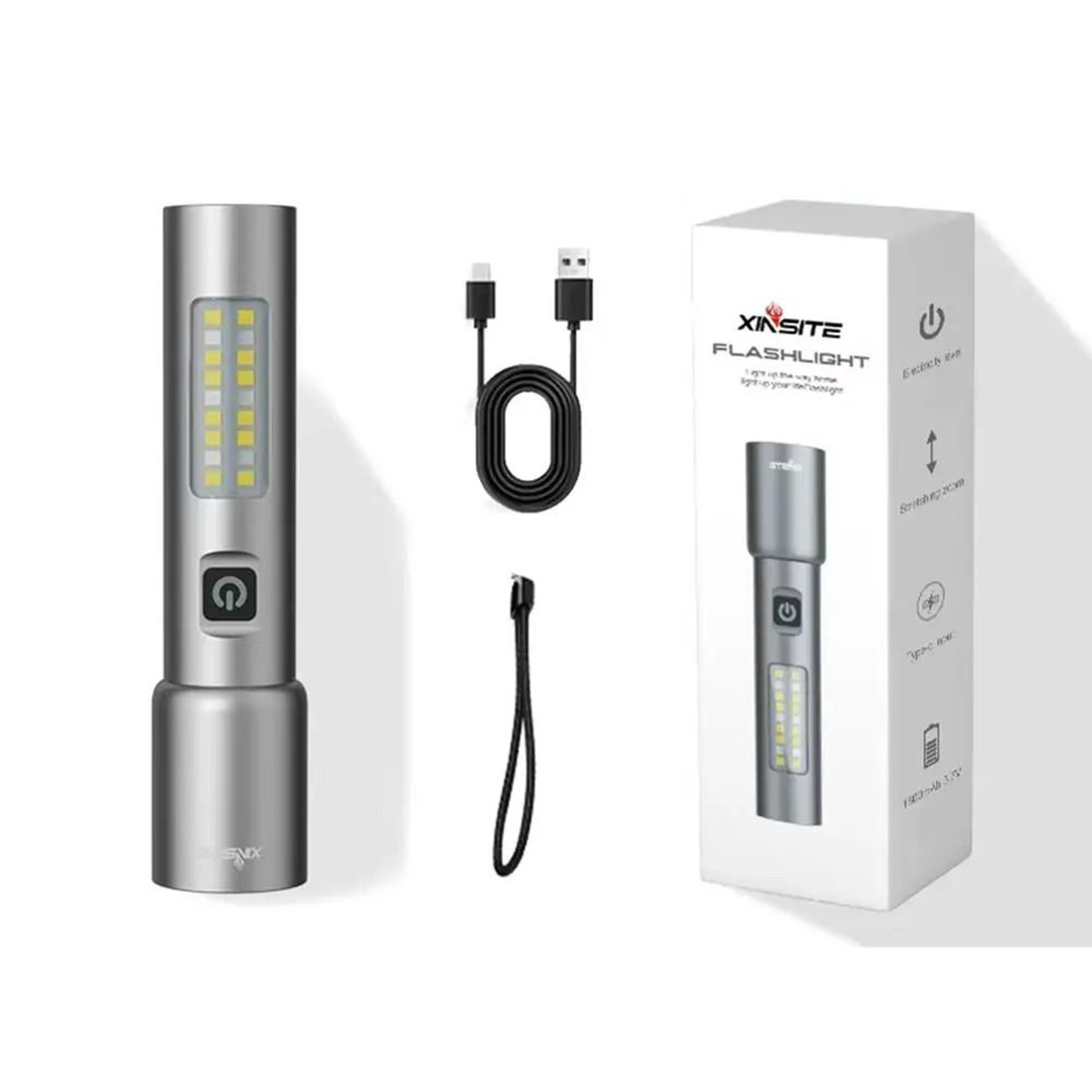 BeamForge Rechargeable Zoom Flashlight 5