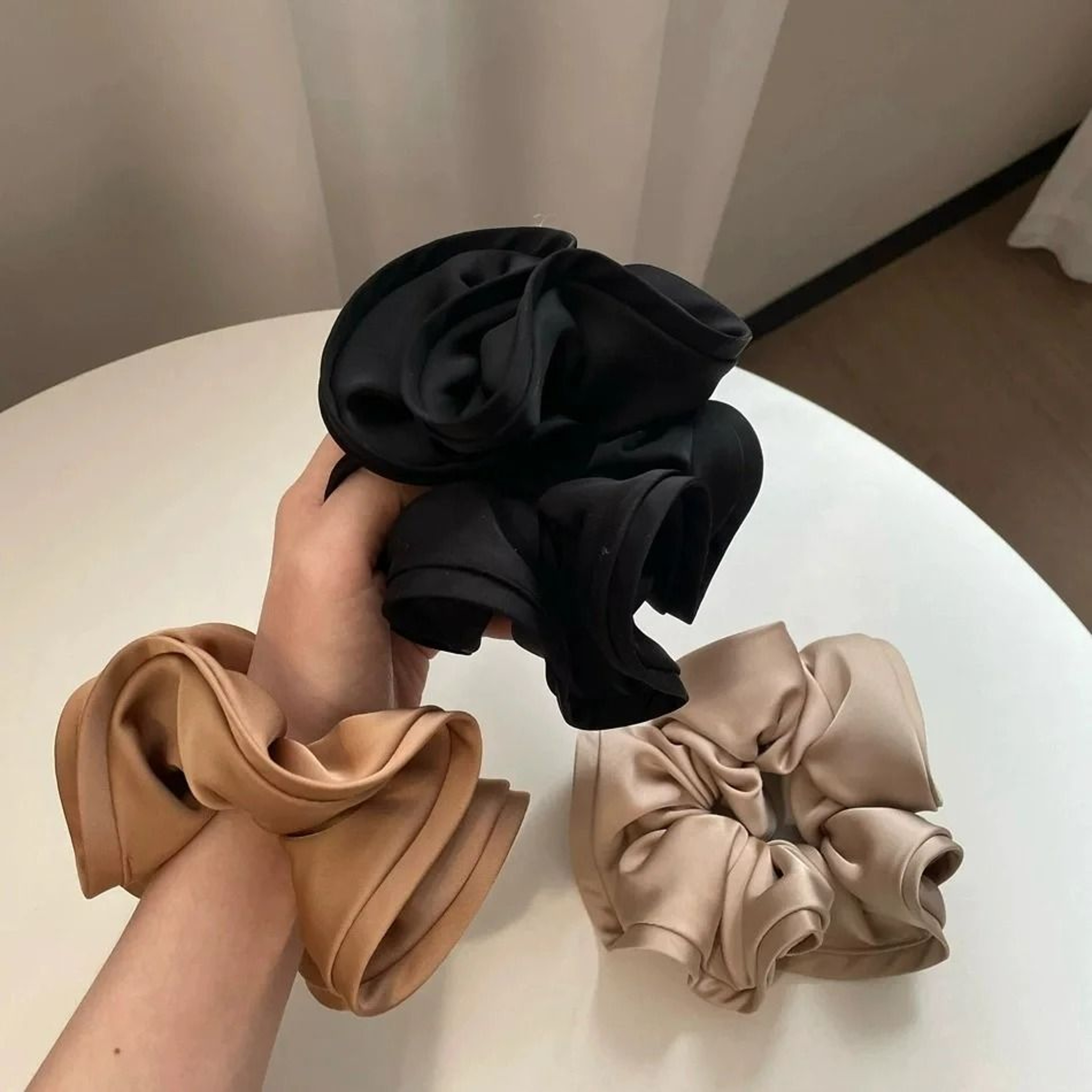 SilkenBow Satin Scrunchie 9
