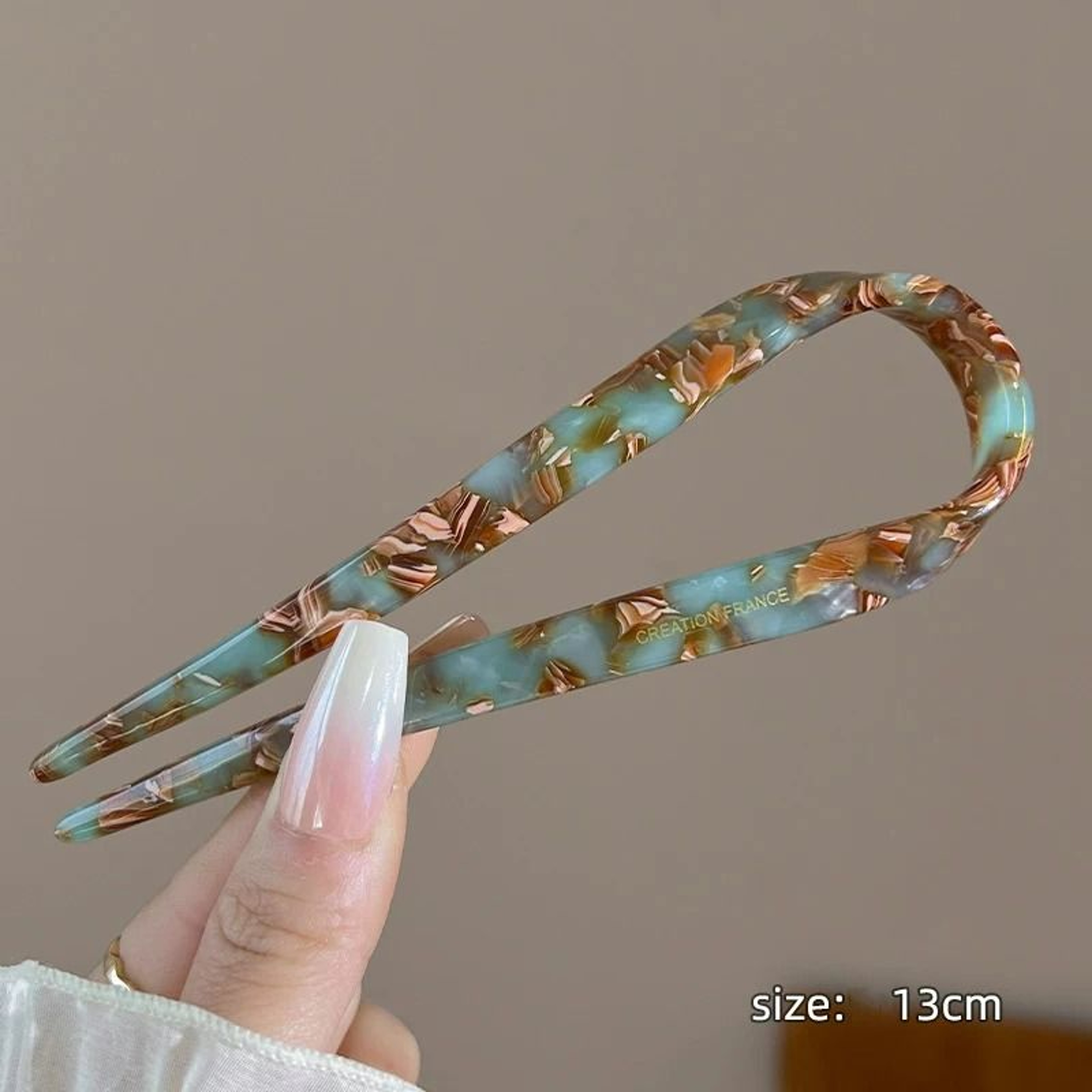 BowCurve Acrylic Hair Fork 14