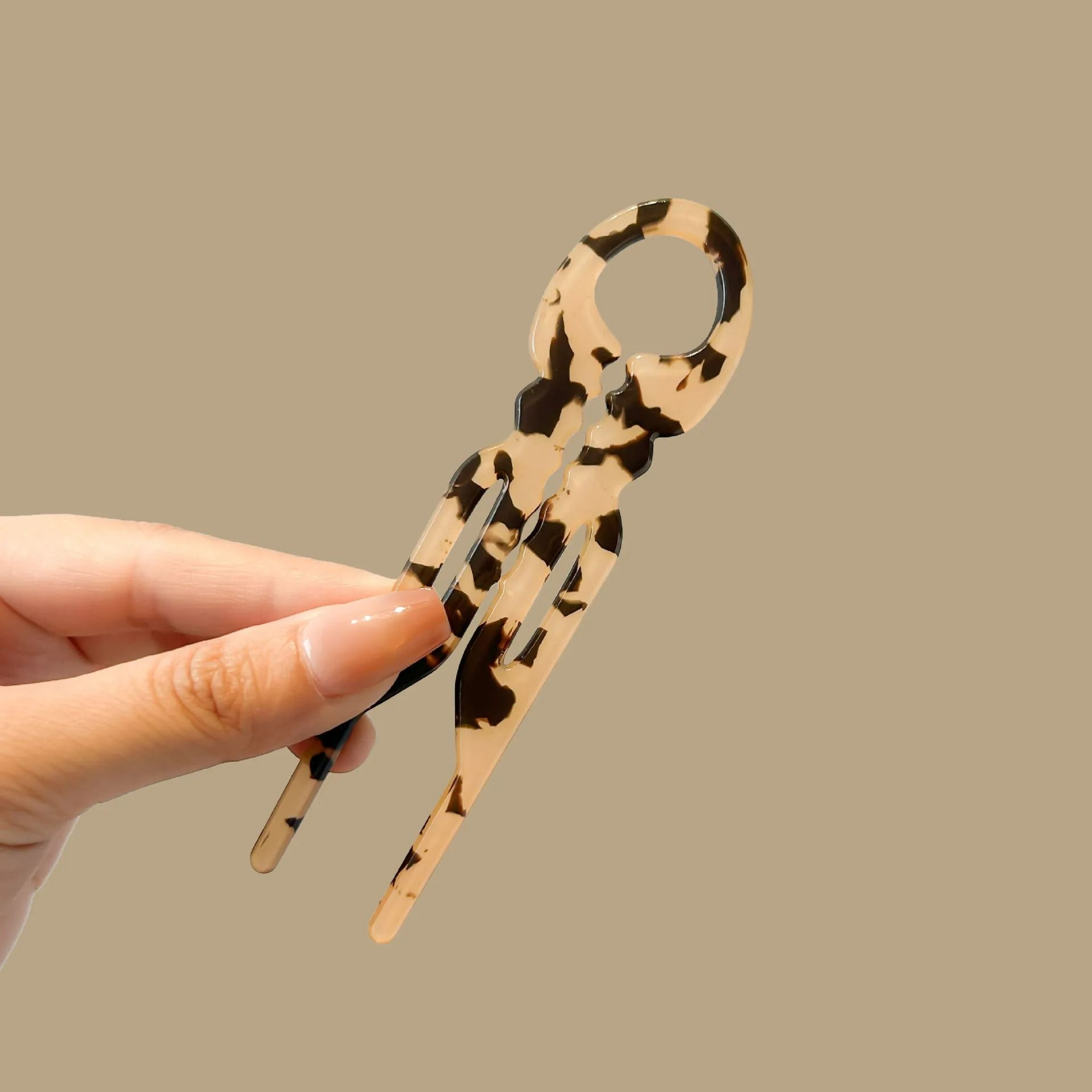 RibbonArc Acetate Hair Fork 13