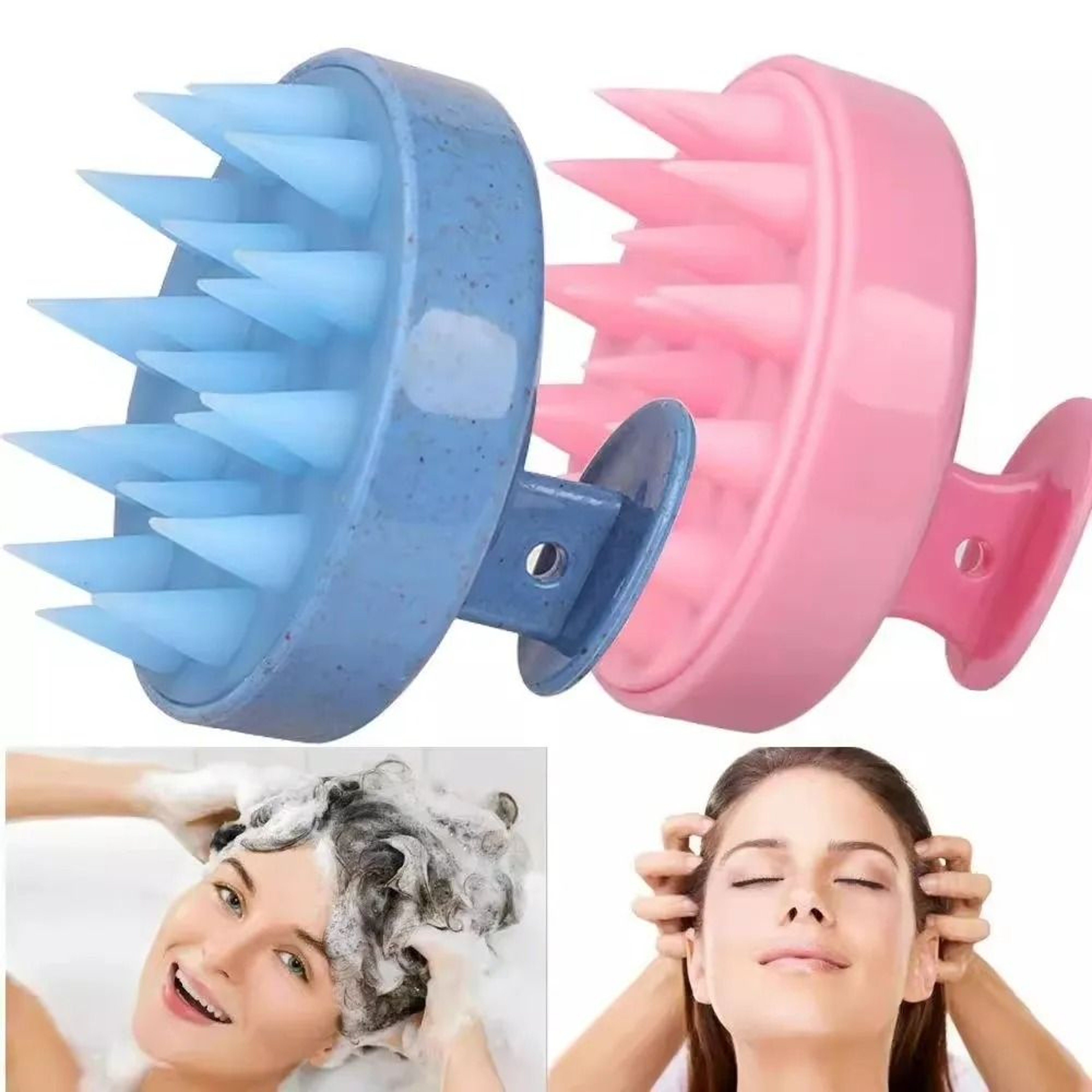 ScalpEase Silicone Shampoo Brush 1