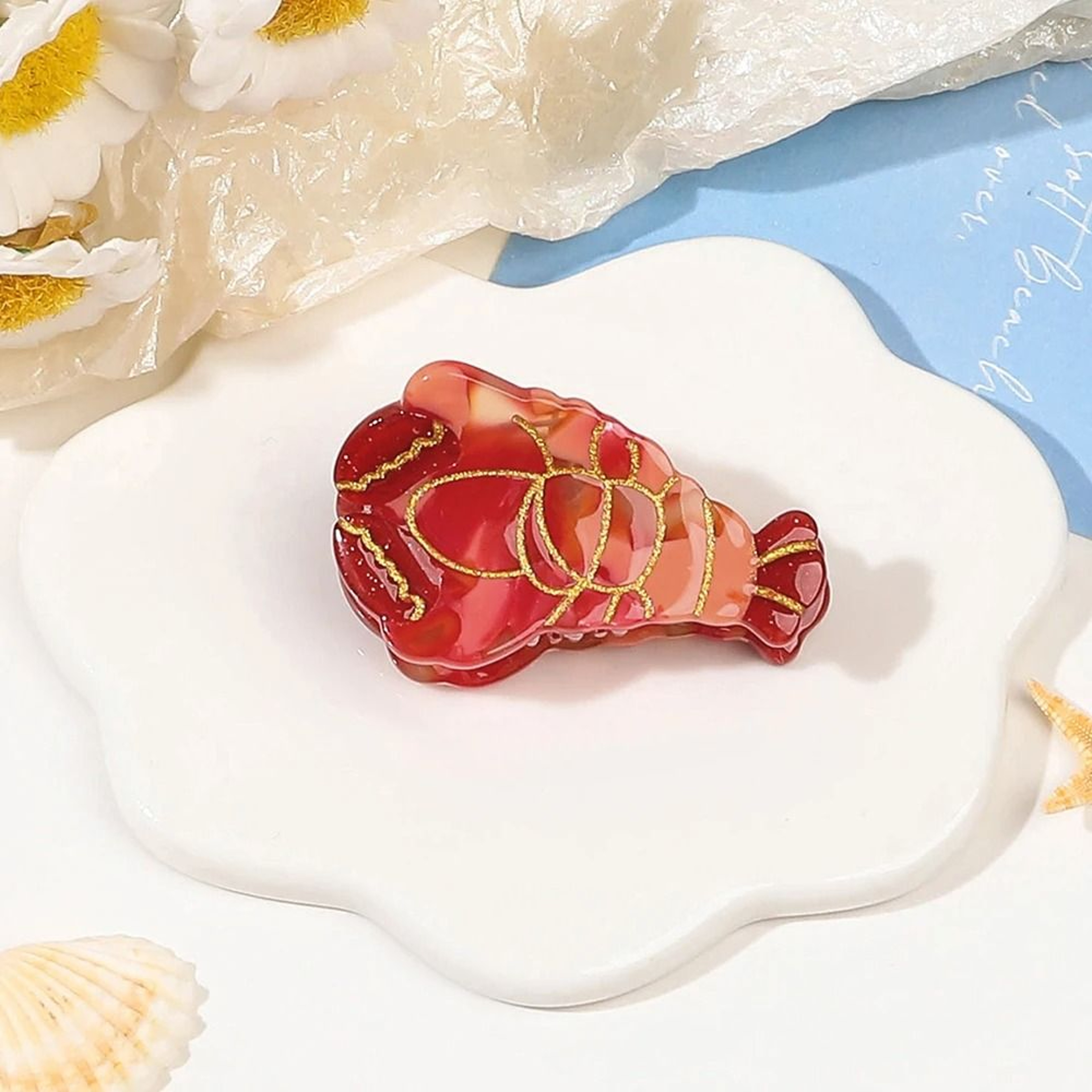 OceanCharm Acetate Hair Clips 14