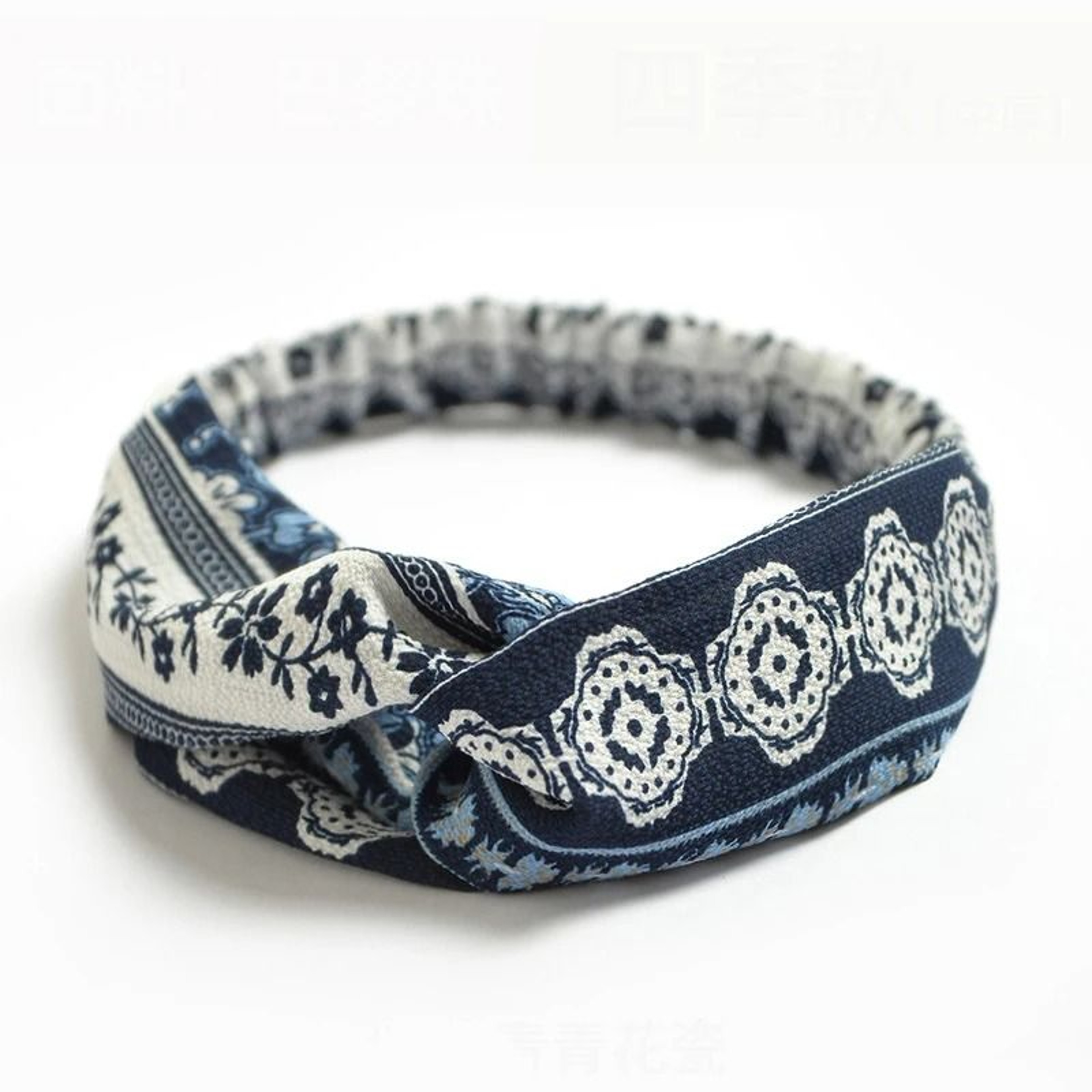 BohoBloom Cross Turban Headband 7