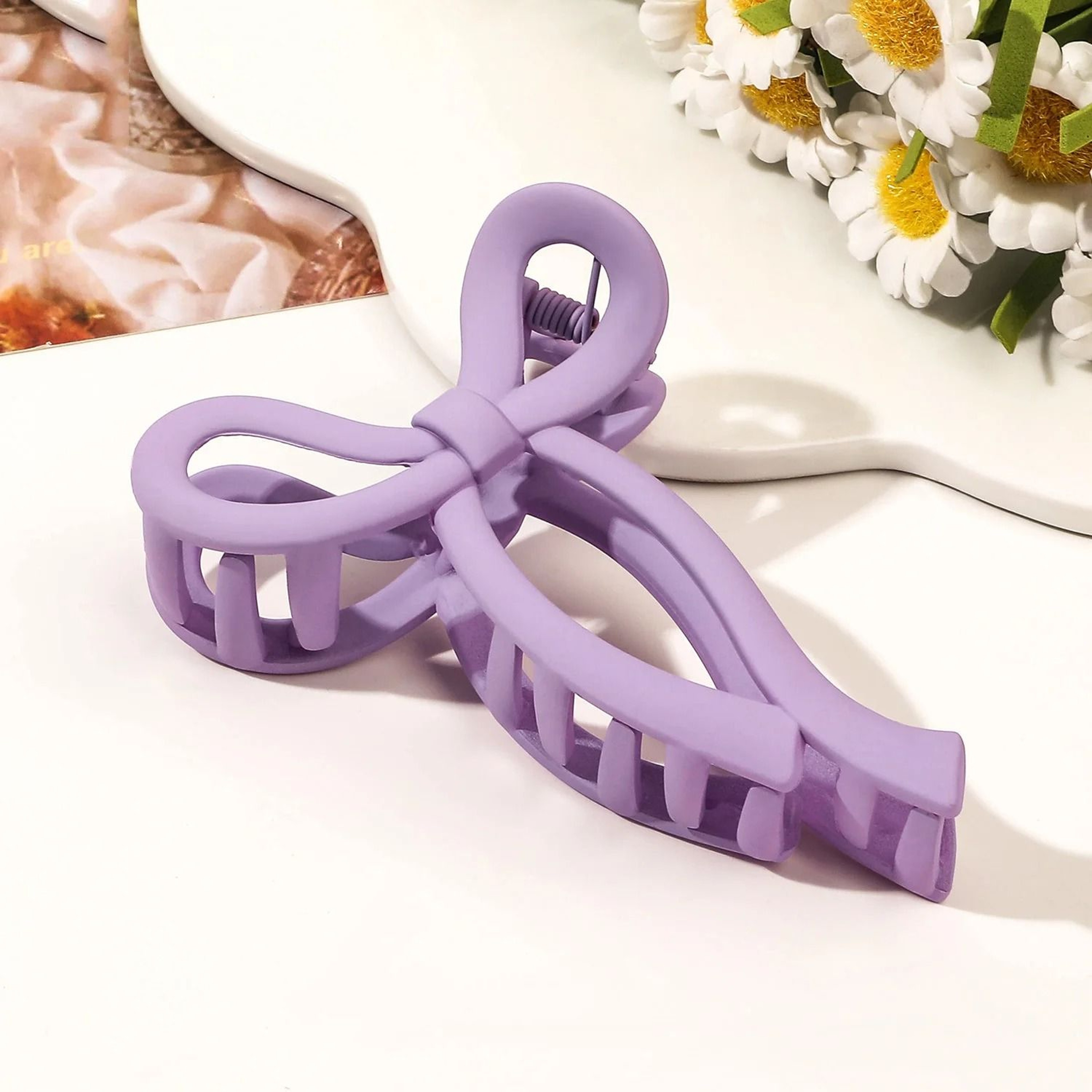BowLuxe Matte Hair Claw 12