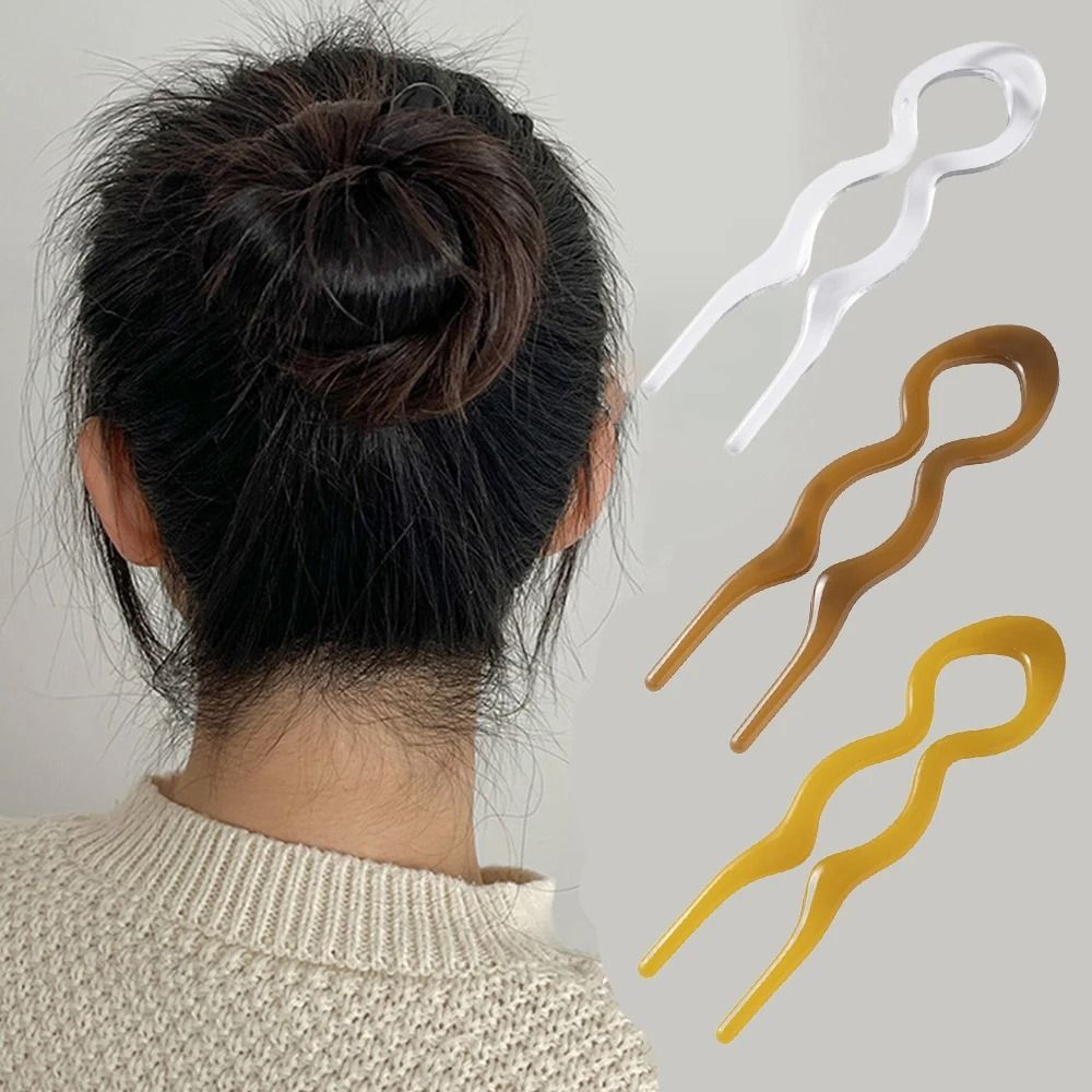 RetroTwist UShaped Hair Fork 0