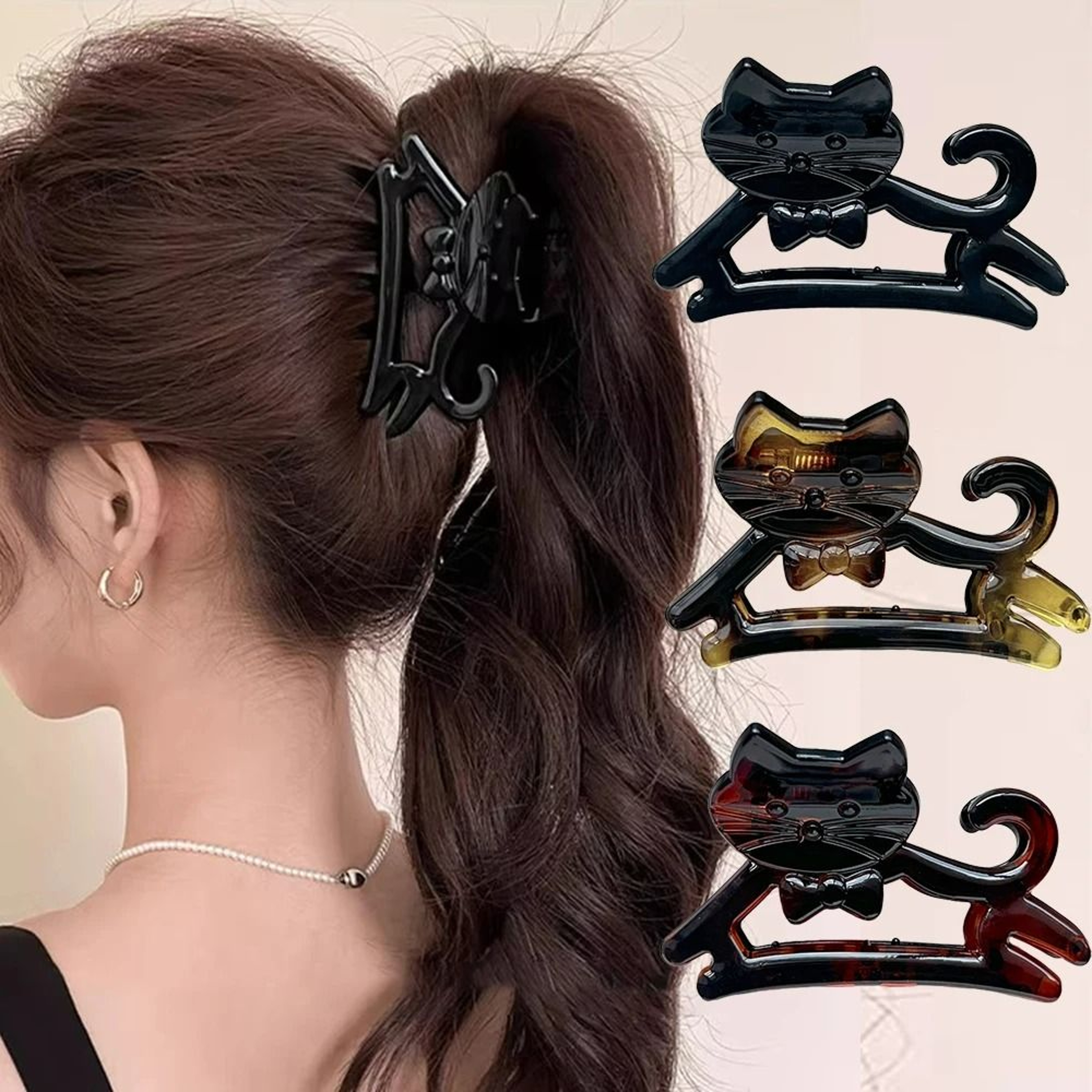 KittyCharm Acrylic Hair Claw 3