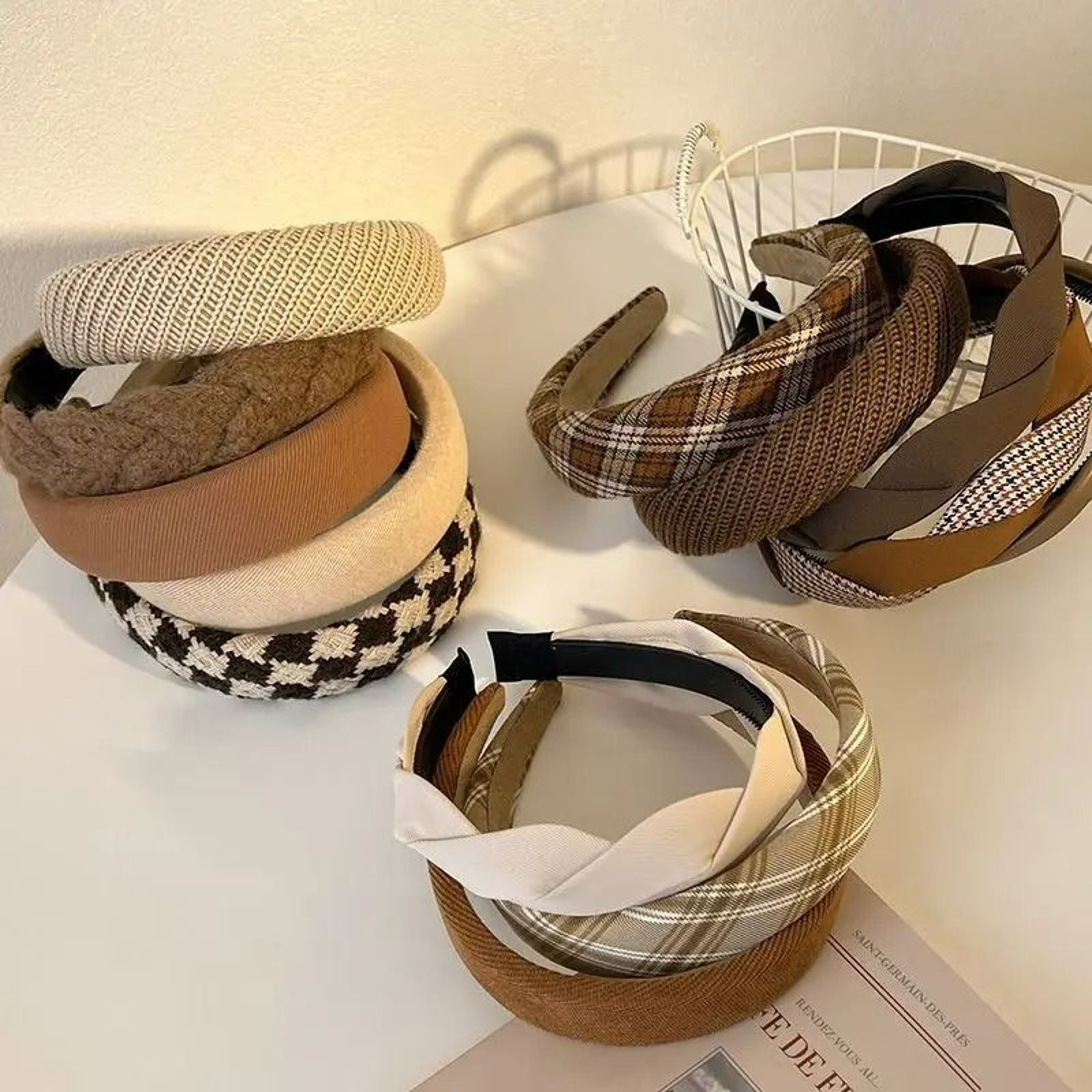PlaidMuse Padded Wide Headband 3