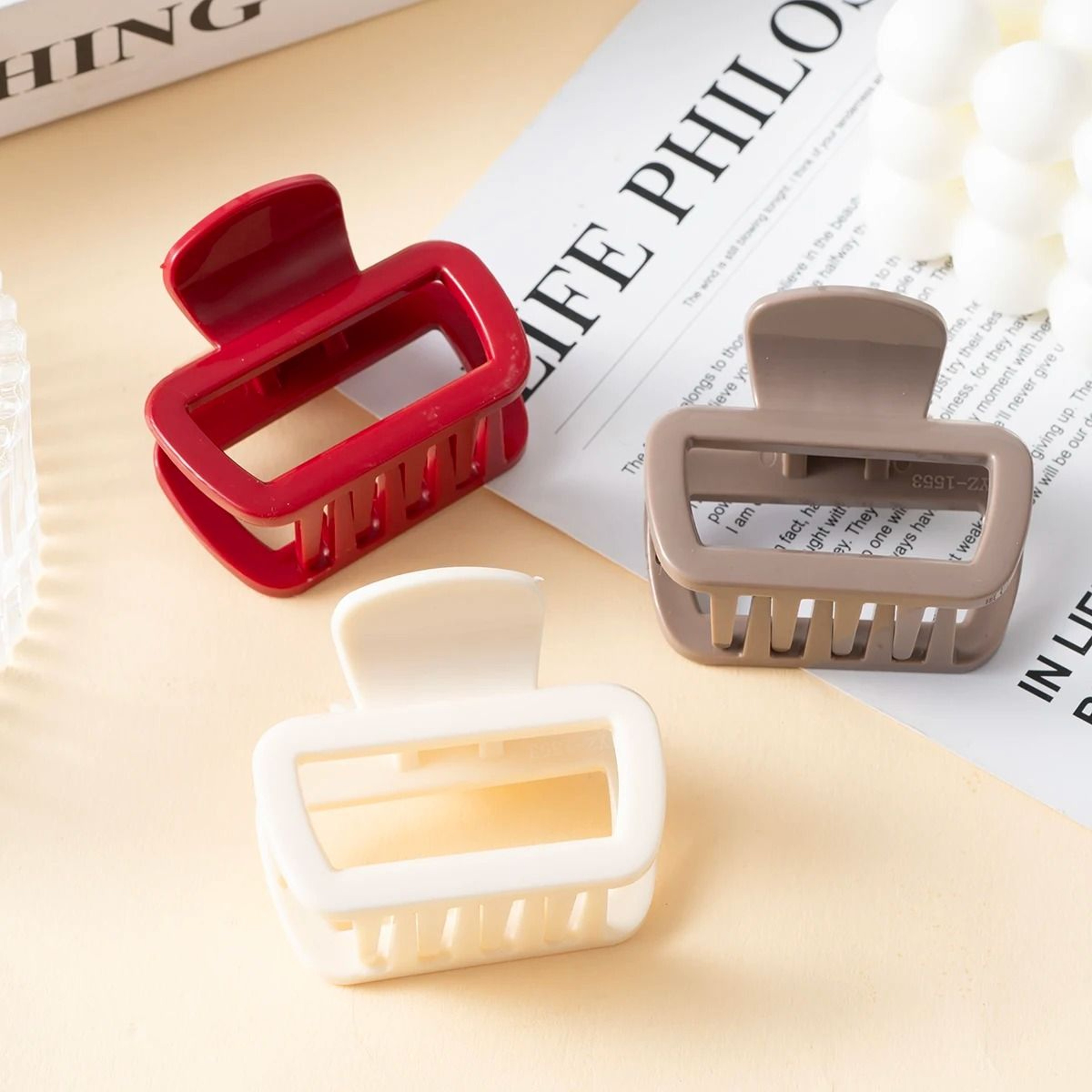 SoftSquare Silicone Hair Claw 12