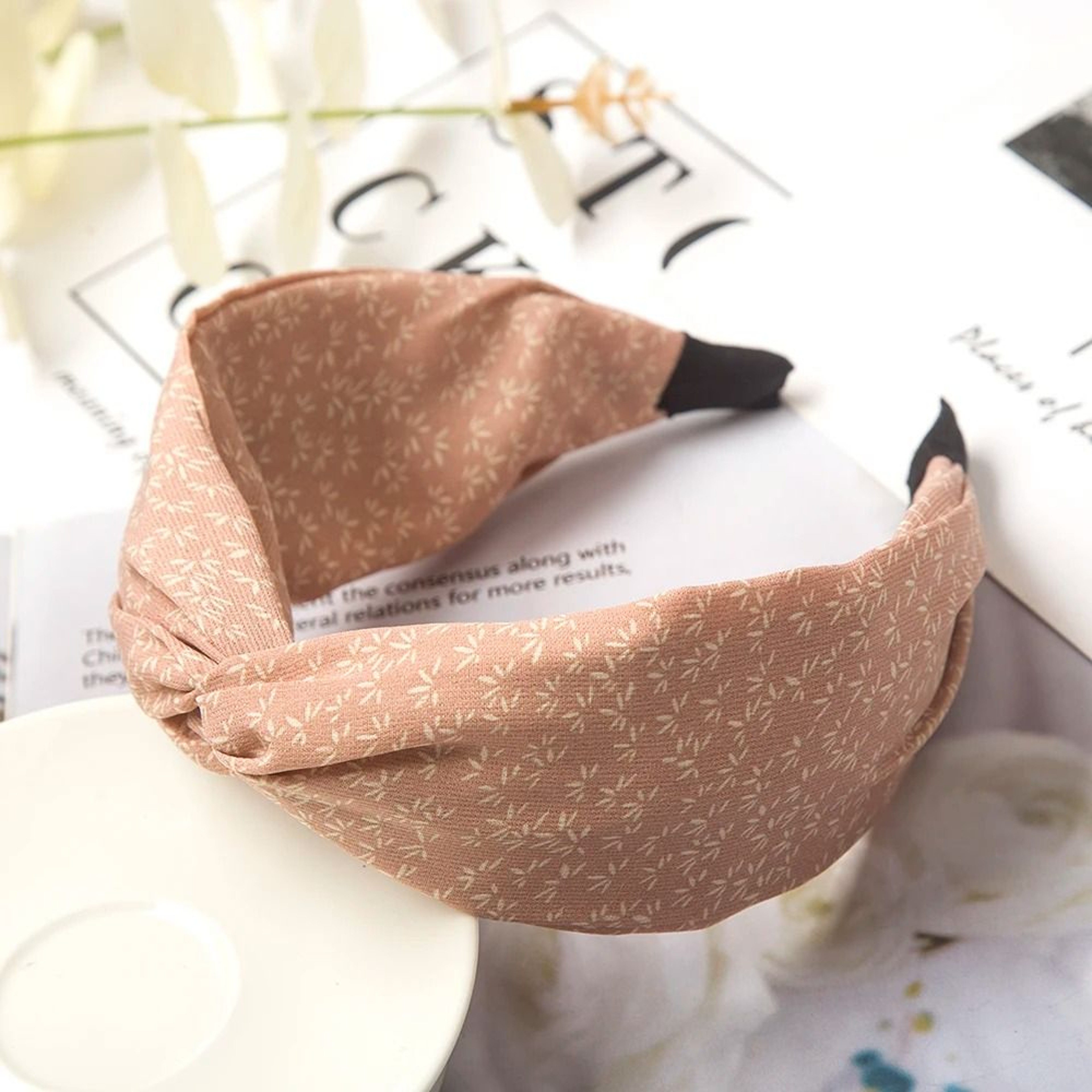 WildKnot Leopard Cross Headband 6