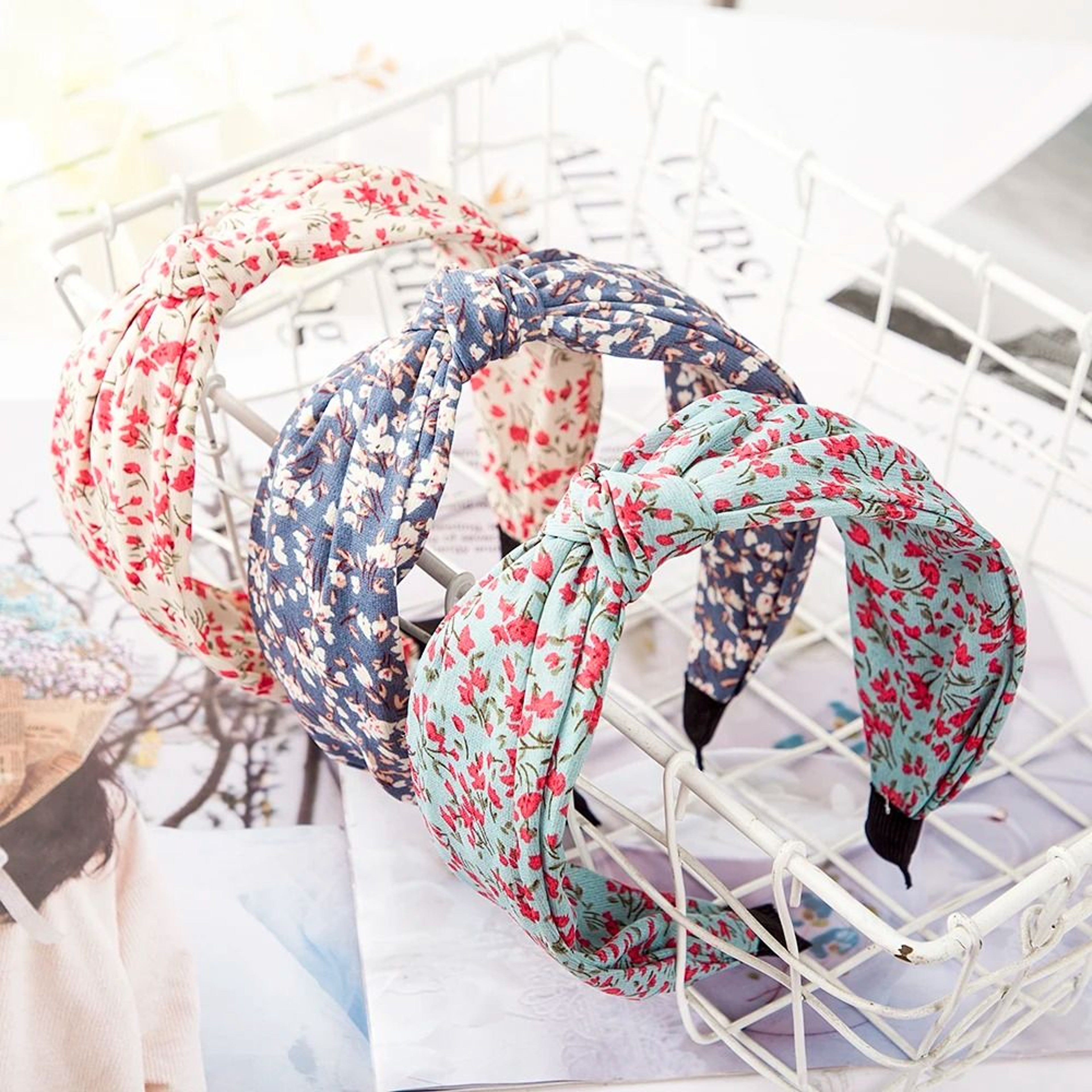 WildKnot Leopard Cross Headband 1