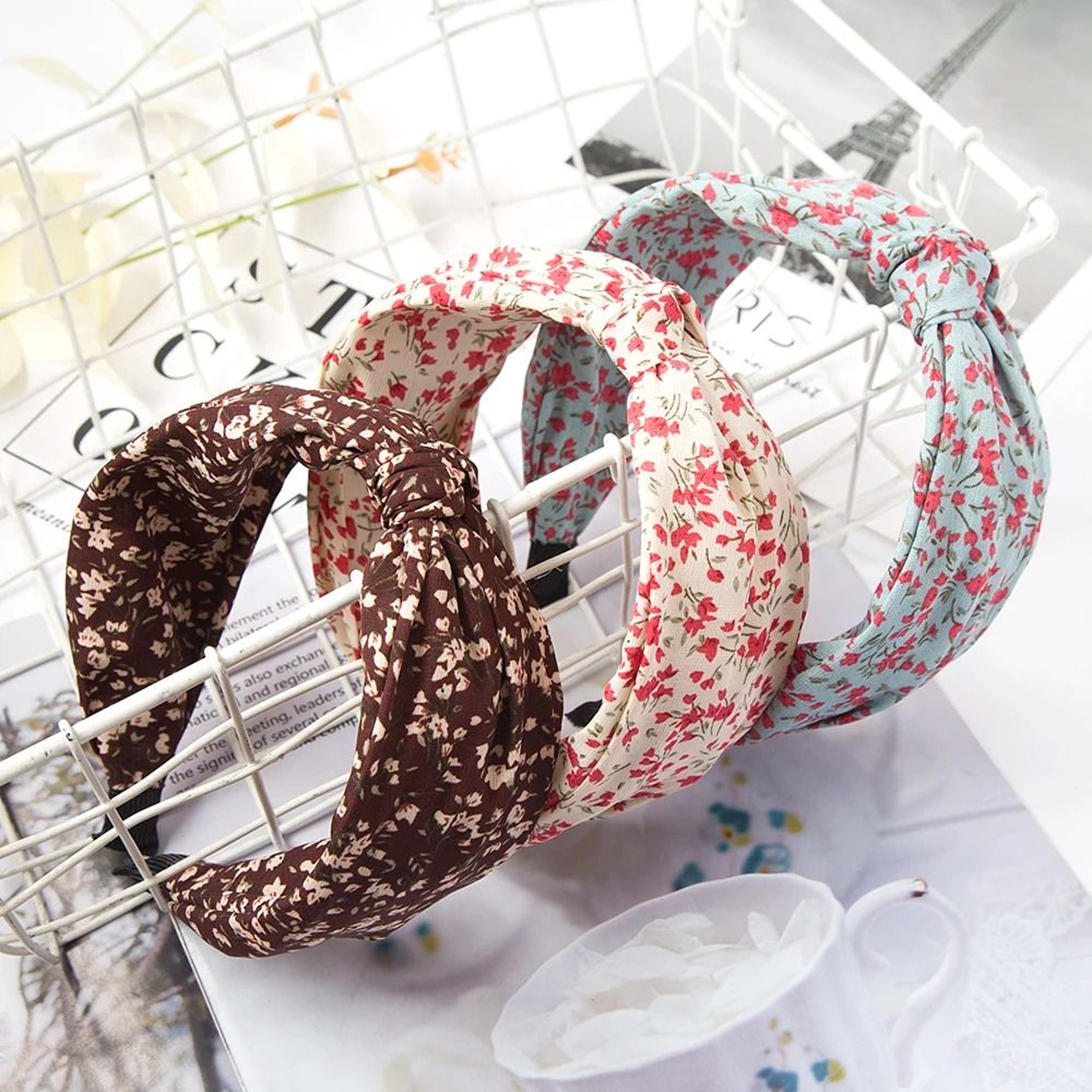WildKnot Leopard Cross Headband 3