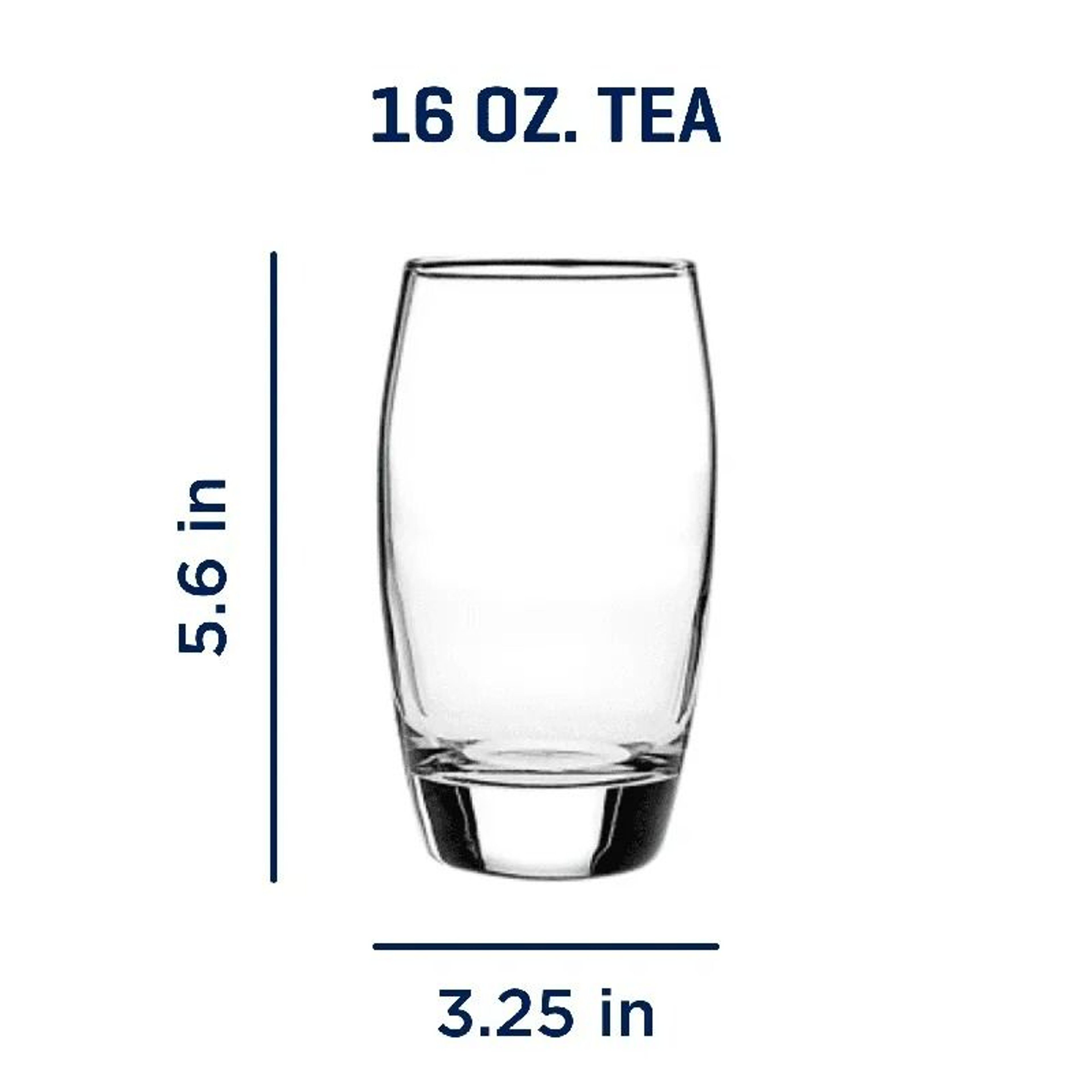 ClearHaven Heavy Base Glass Set 2