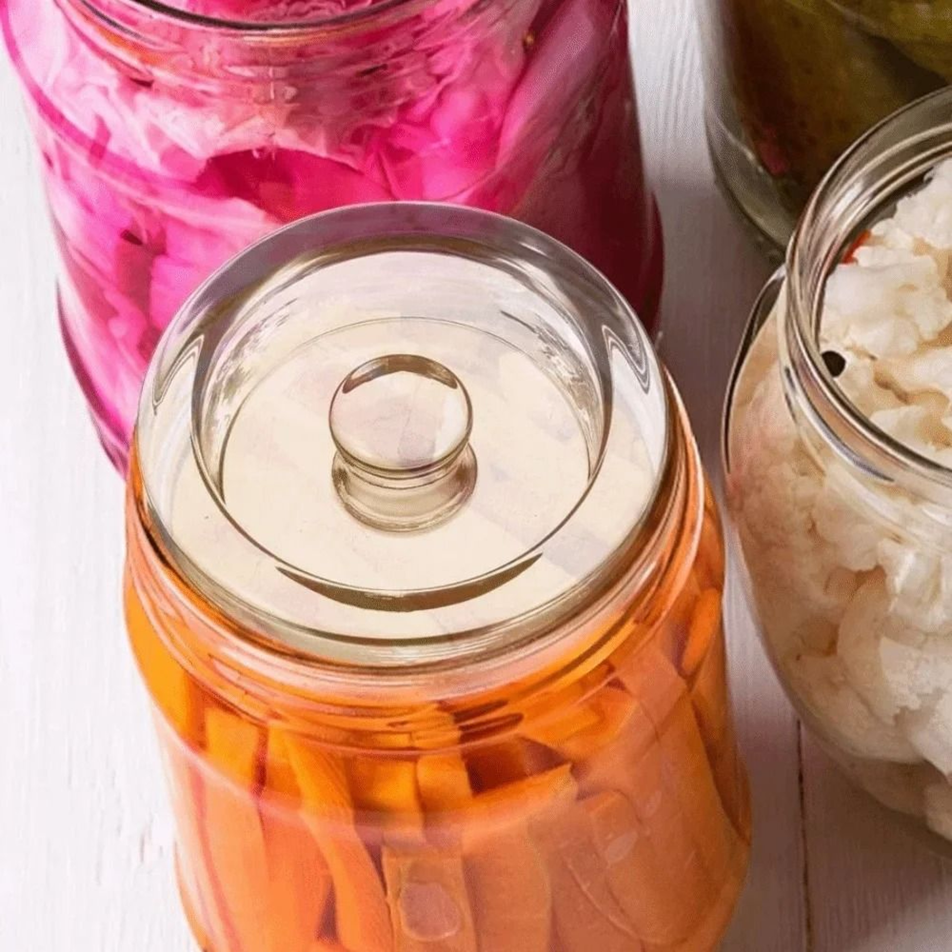 FermaPress Glass Jar Weights 5