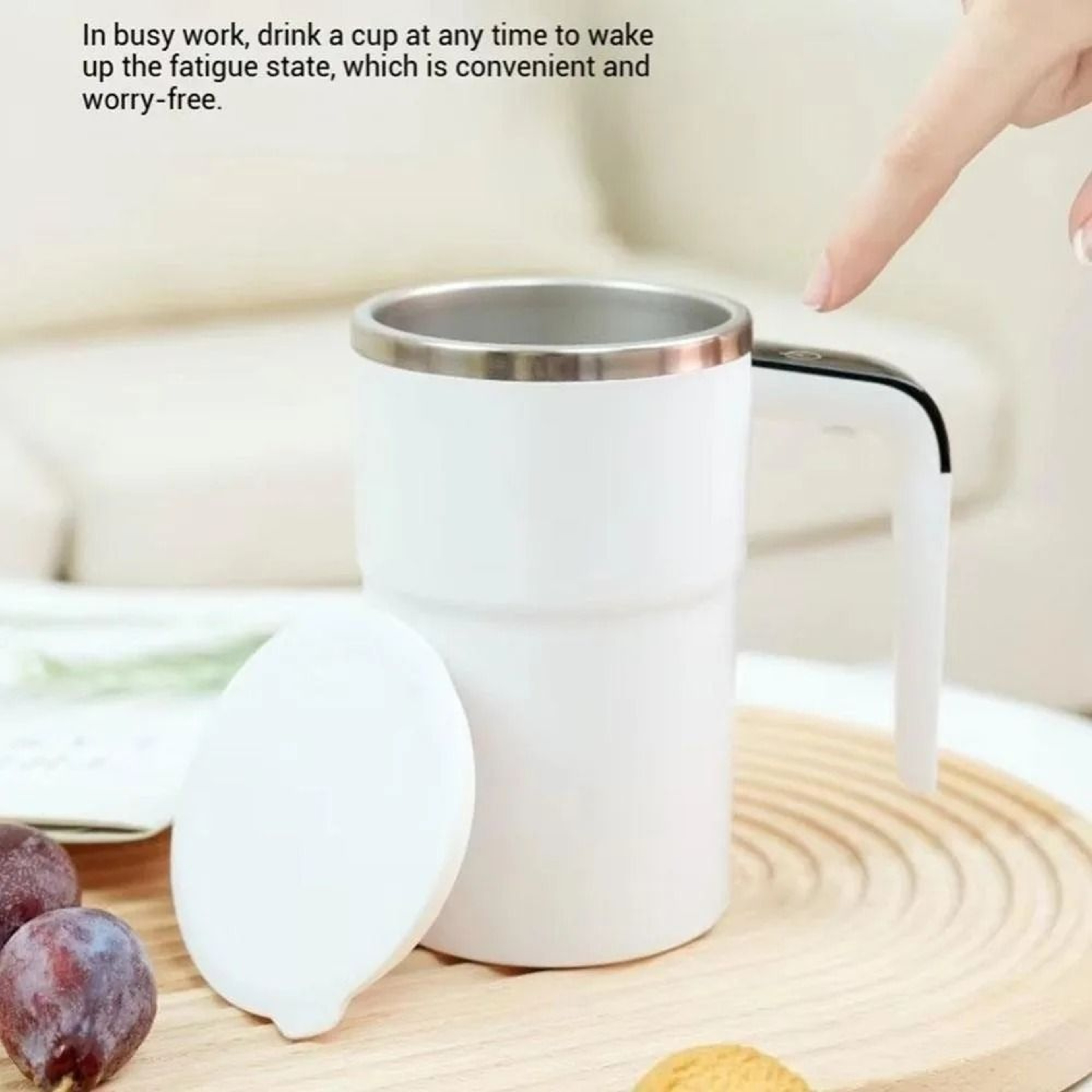 MixMate Self Stirring Coffee Mug 4