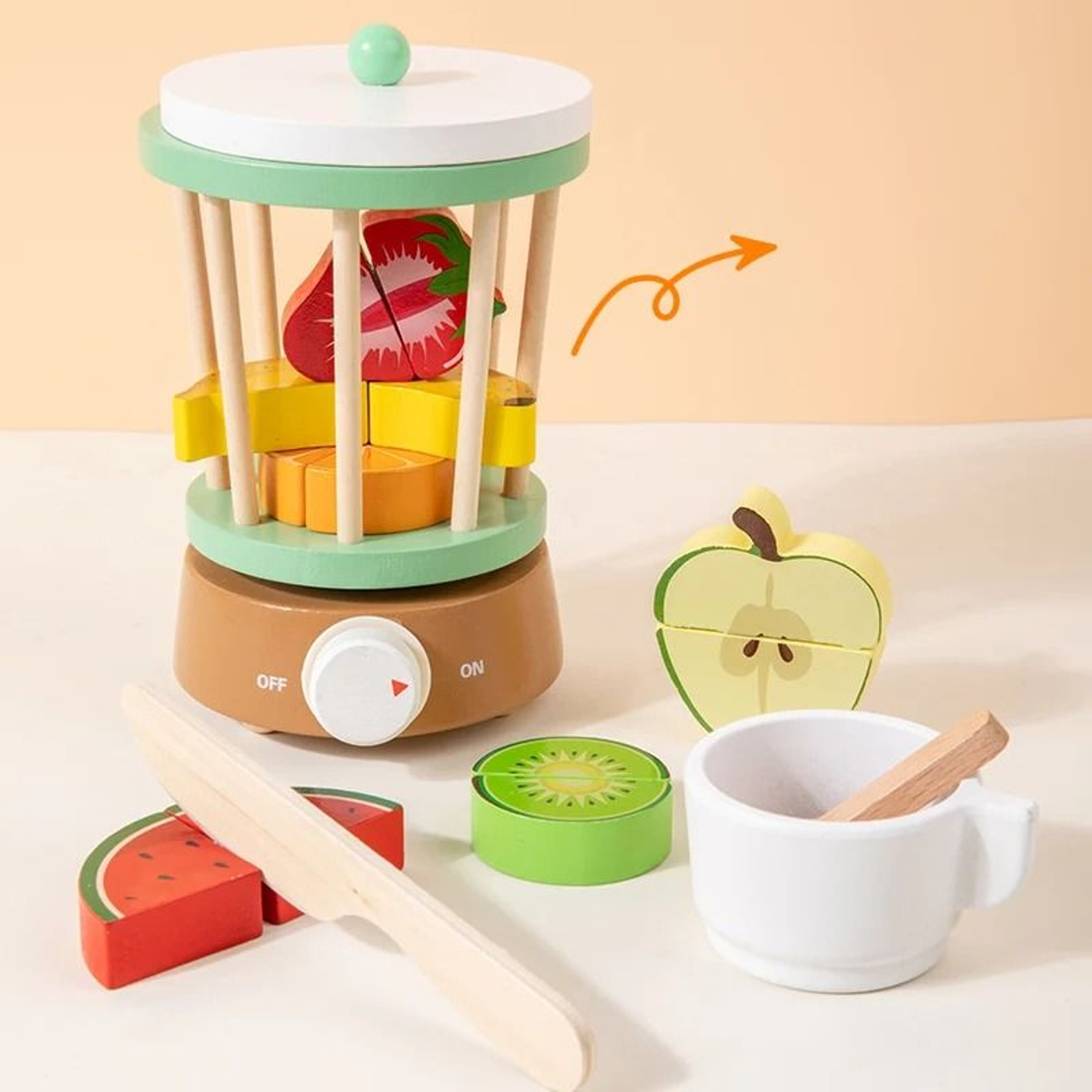 LittleChef Wooden Kitchen Play Set 3