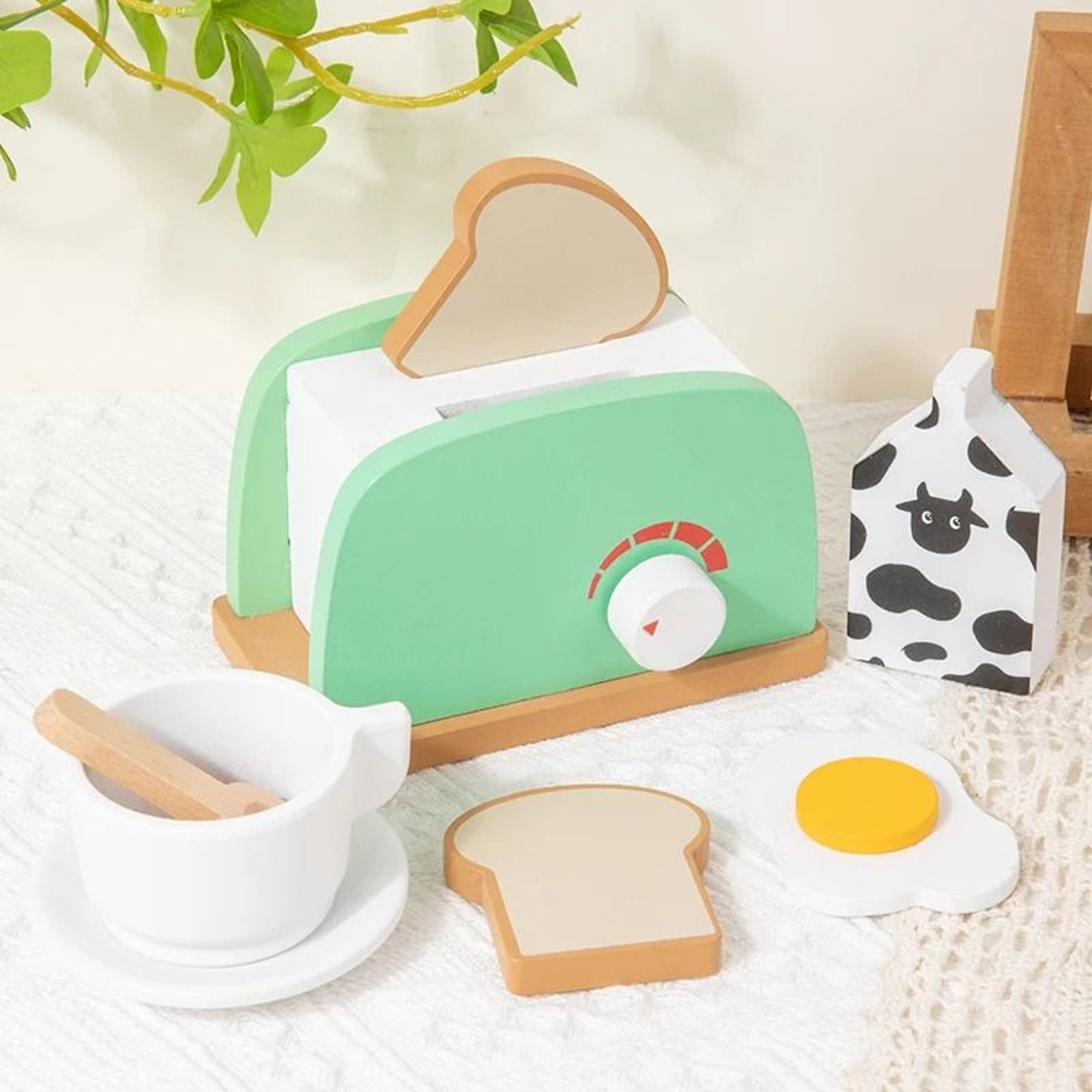 LittleChef Wooden Kitchen Play Set 12