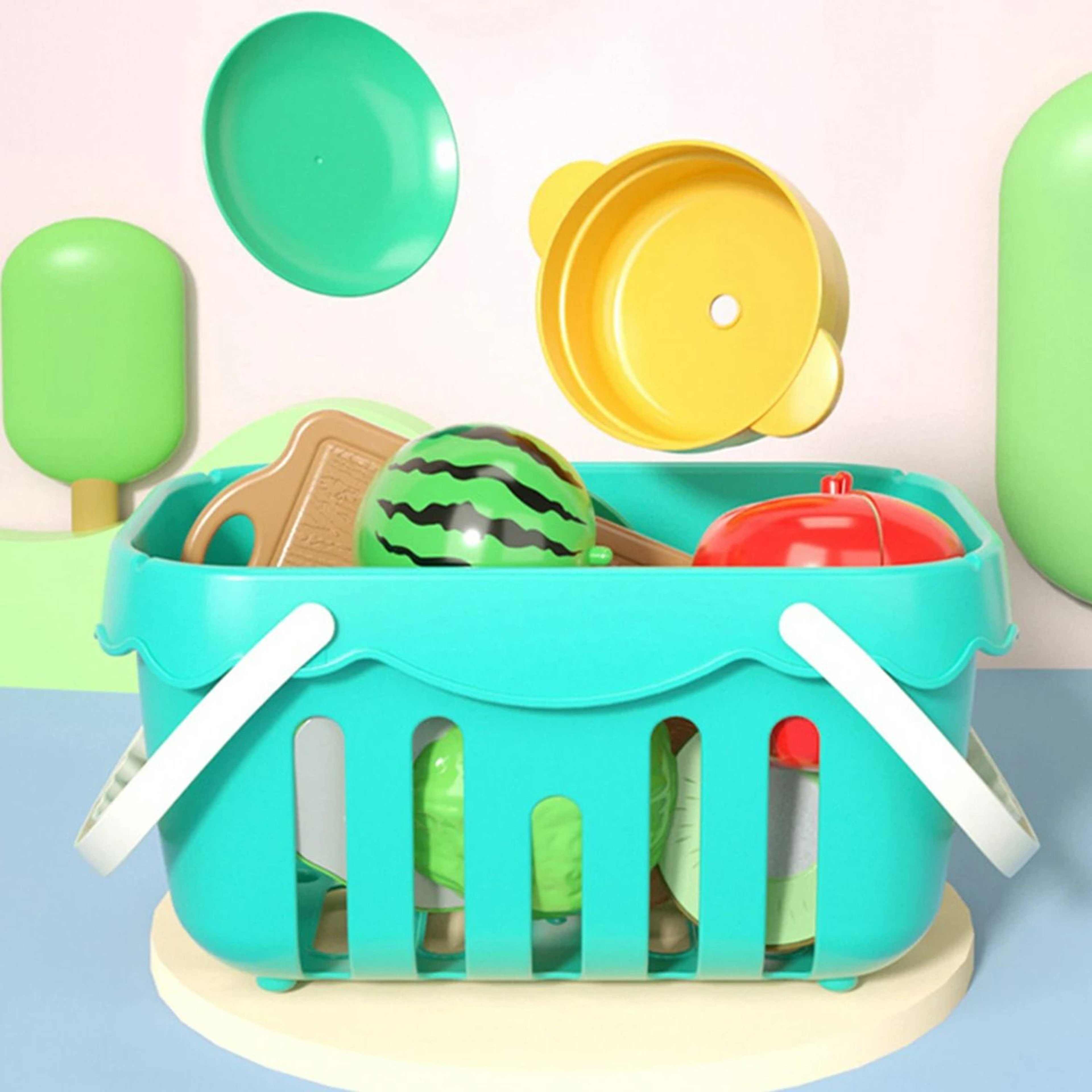 SliceSprout Pretend Food Cutting Set 3