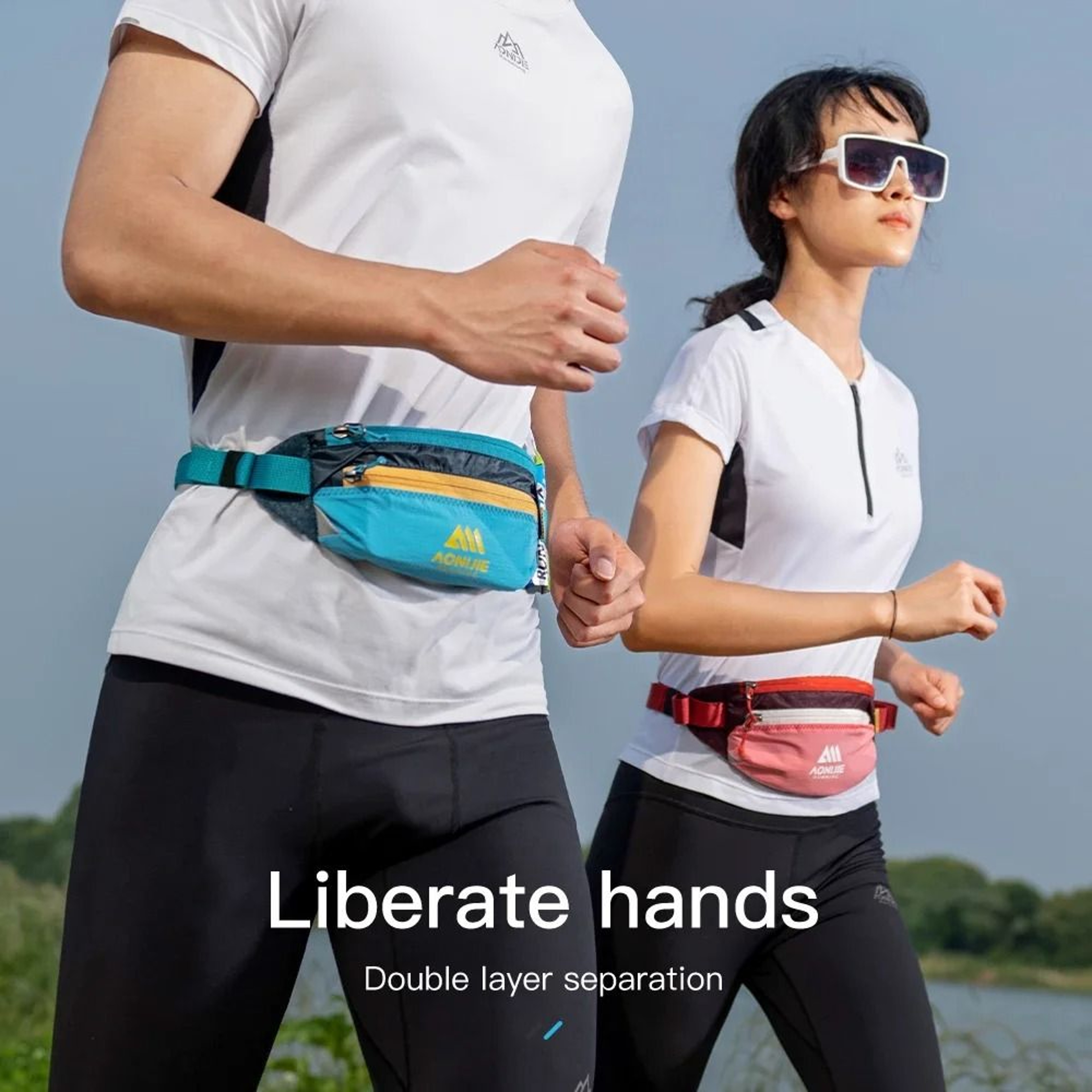 PaceFlow Marathon Running Waist Belt 3