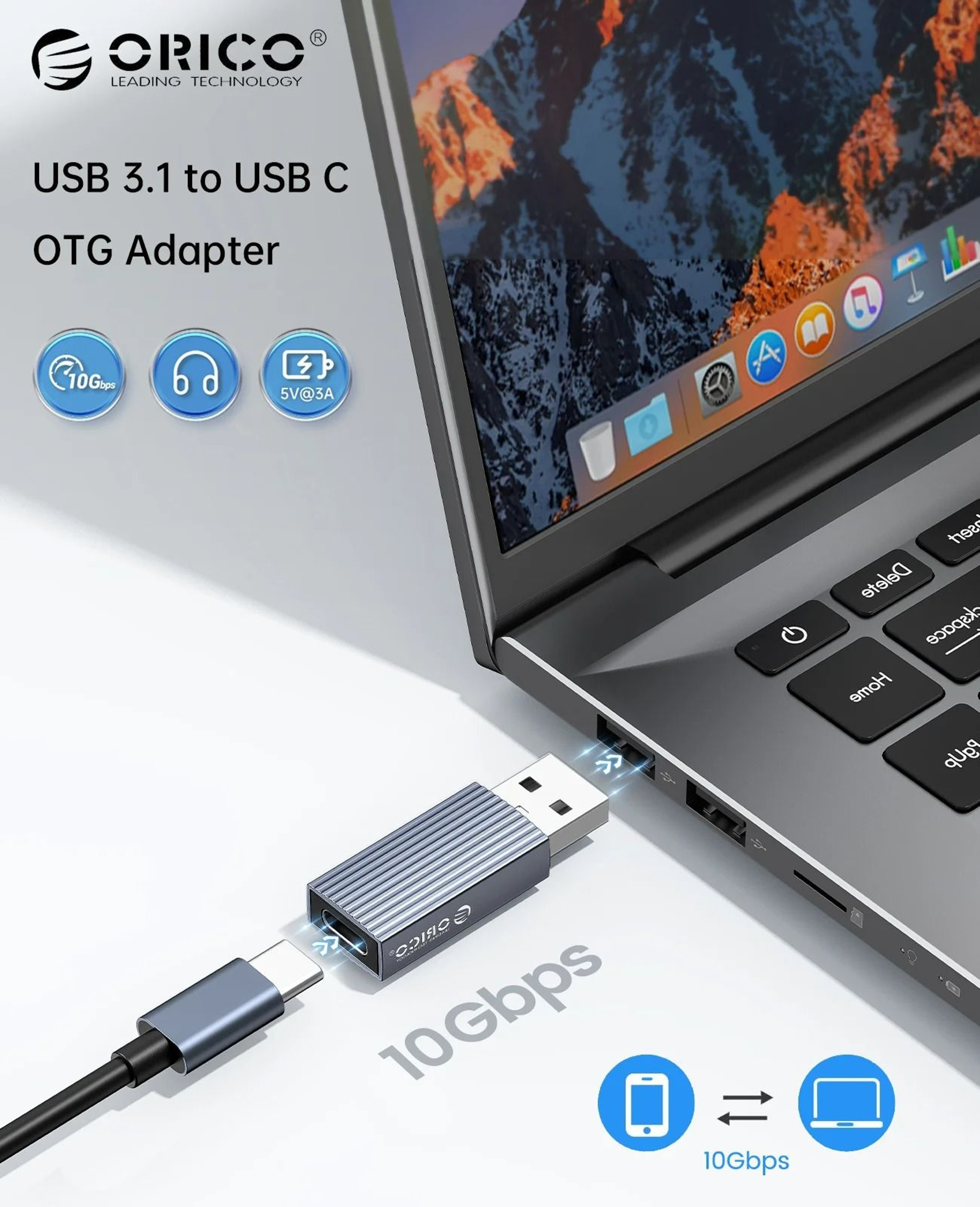 DataLink 10Gbps USB OTG Adapter 1