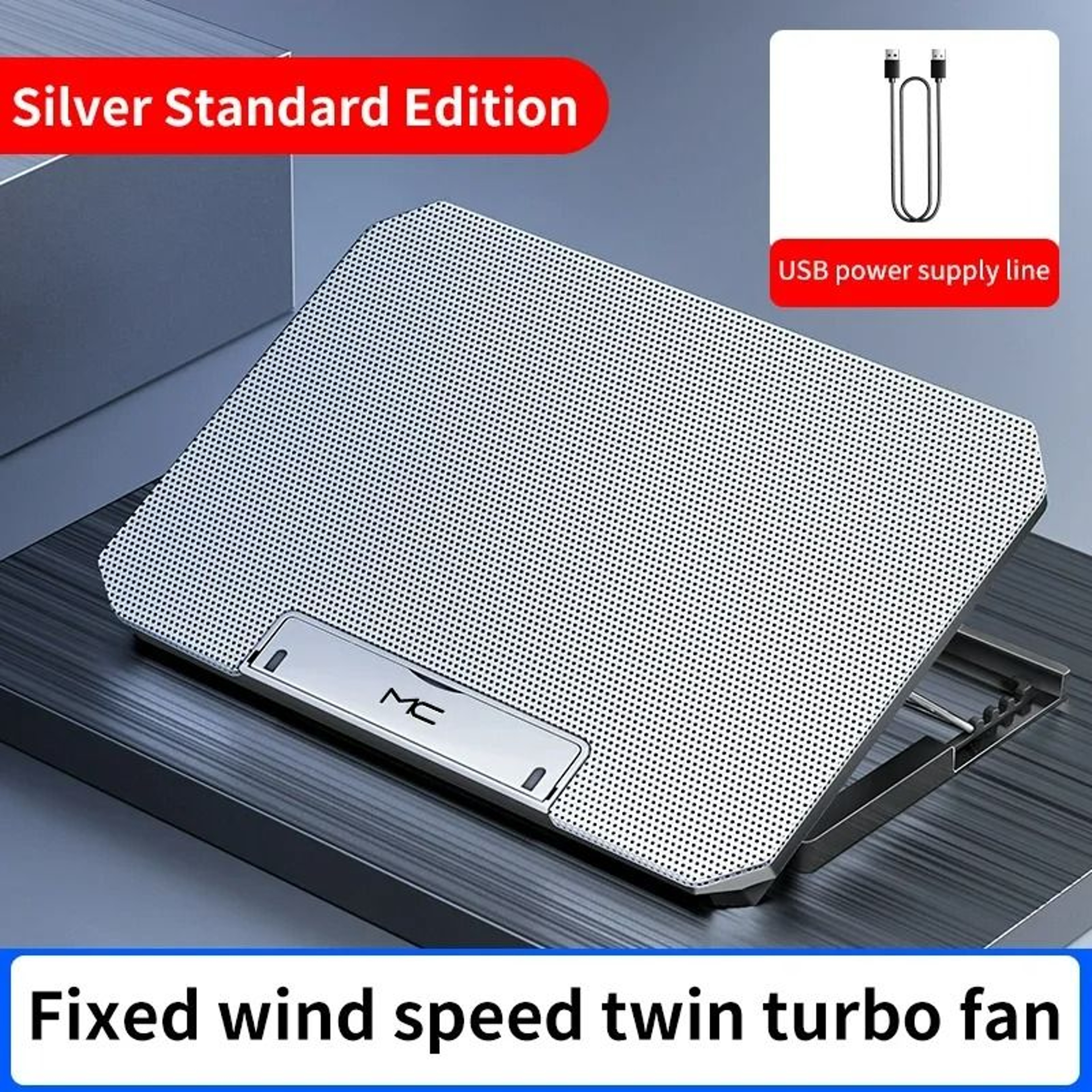 GlacierCore Q100 Gaming Laptop Cooler 7