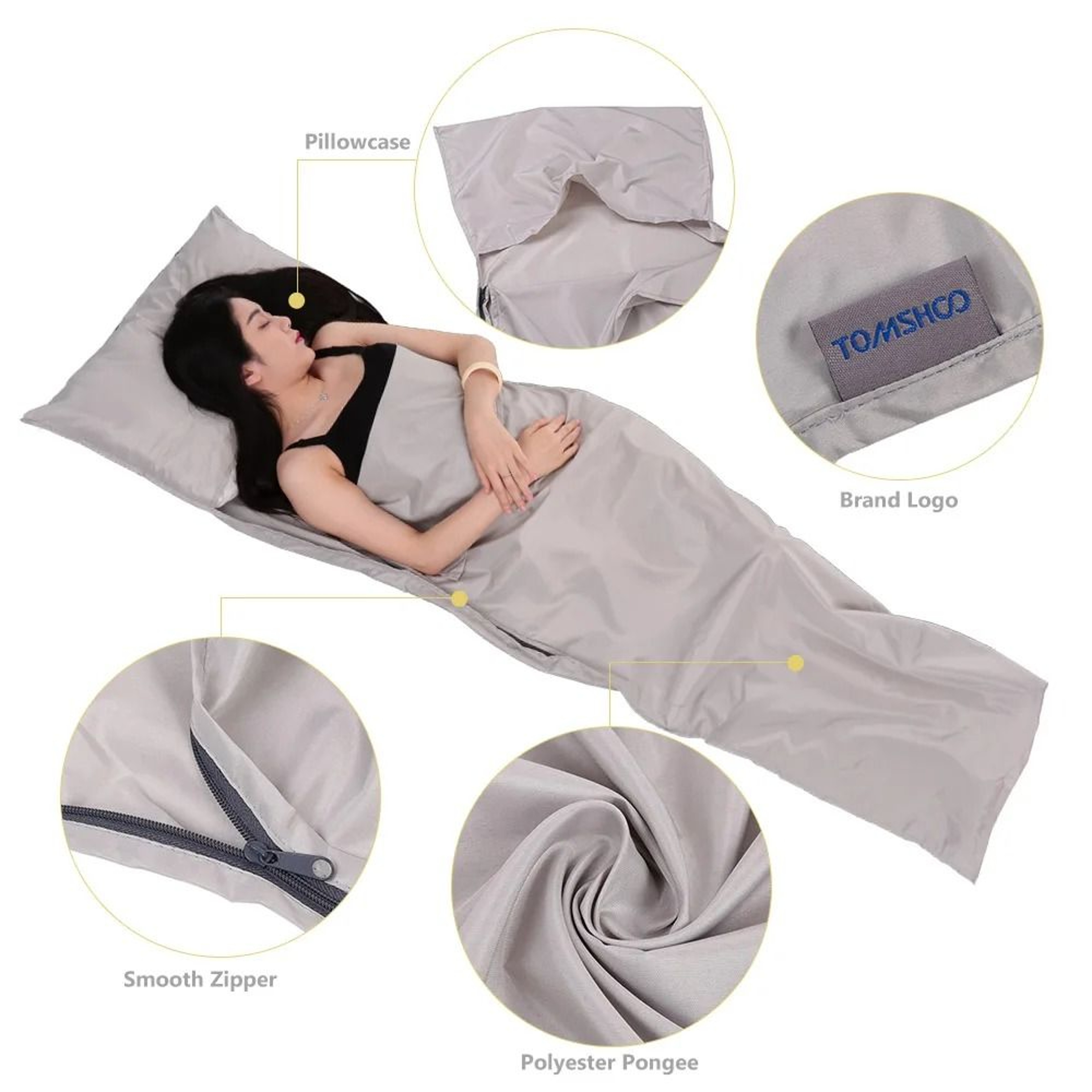 DreamTrail Travel Sleeping Bag Liner 2