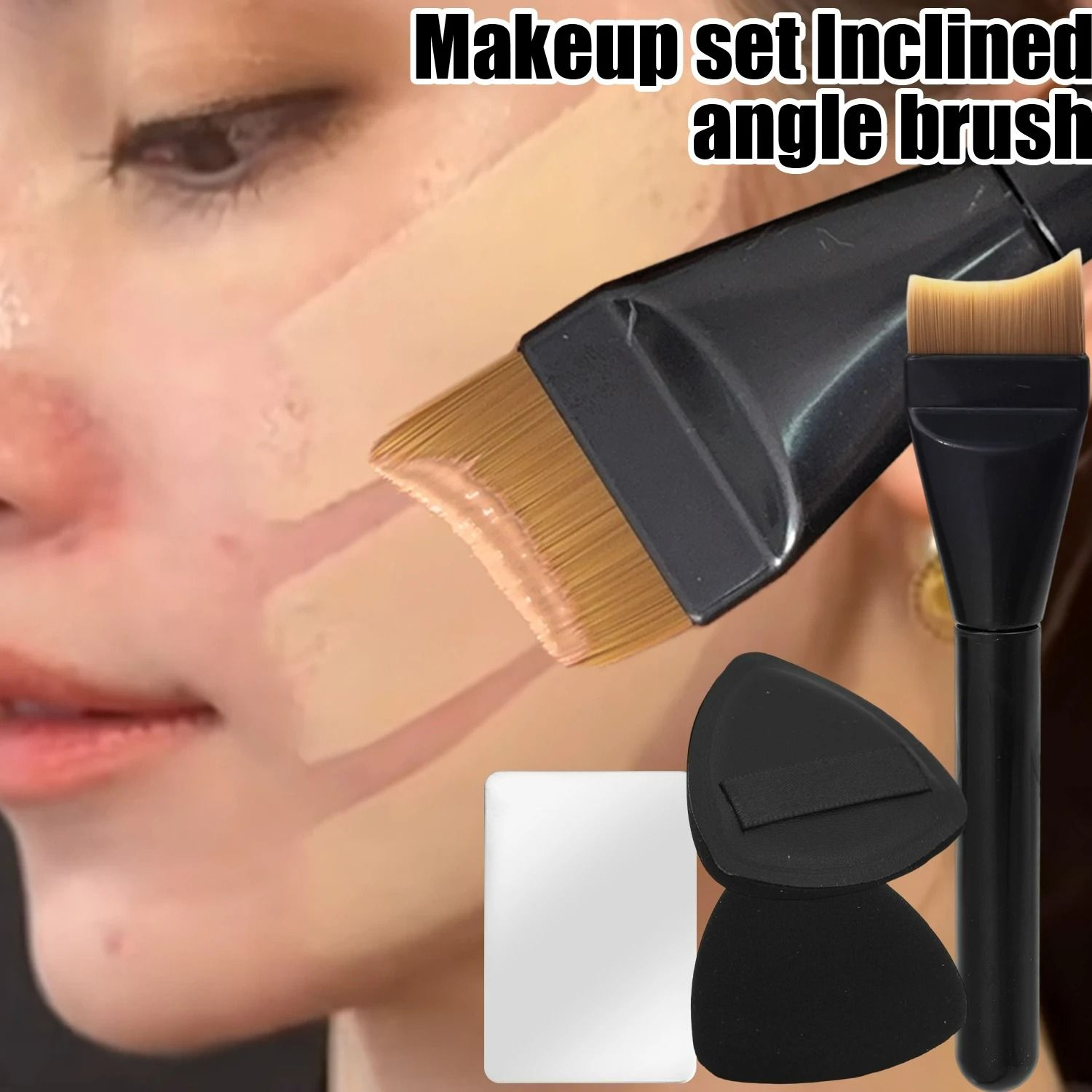 BlendMuse 3 Piece Makeup Tool Set 1