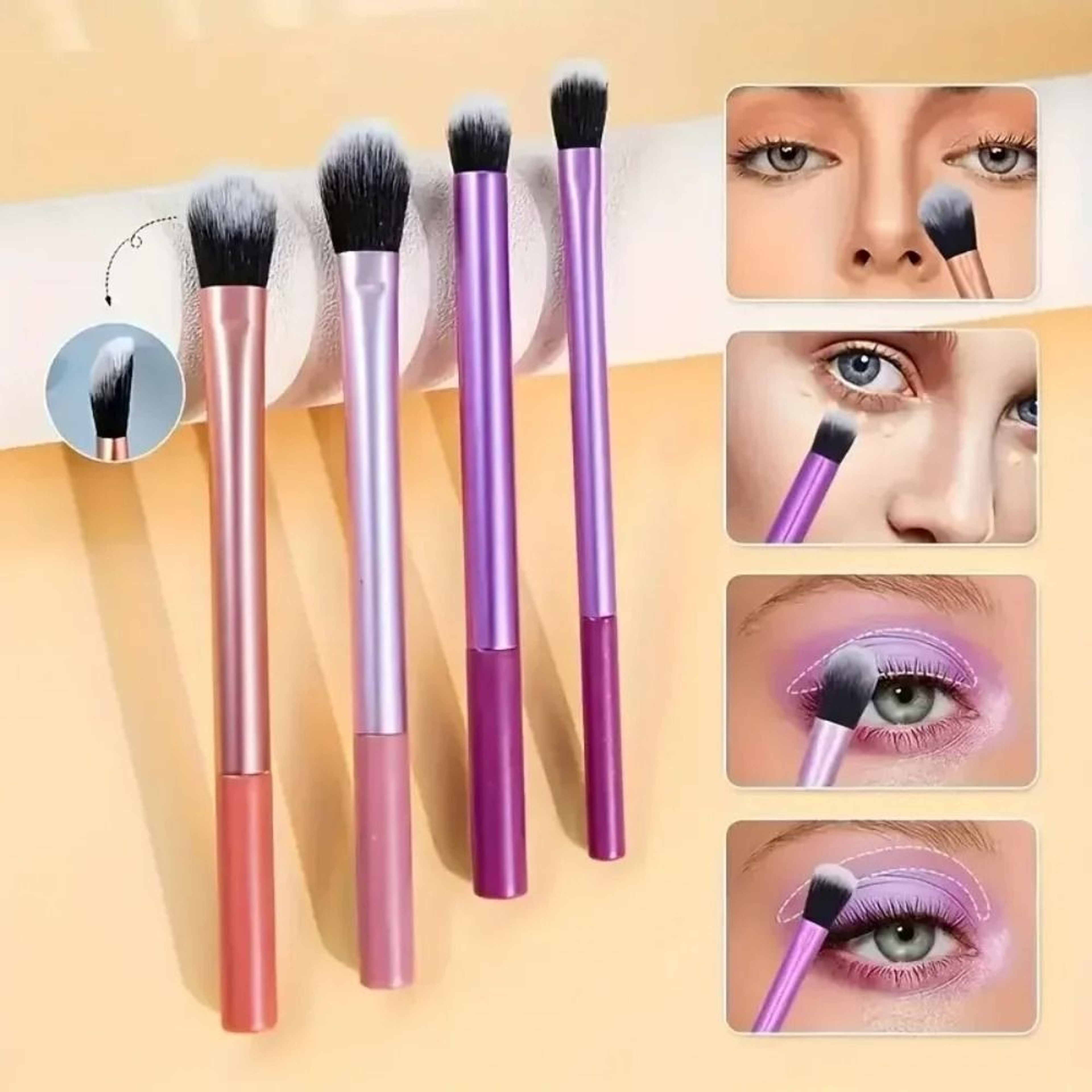 ColorBlend 8 Piece Makeup Brush Set 5