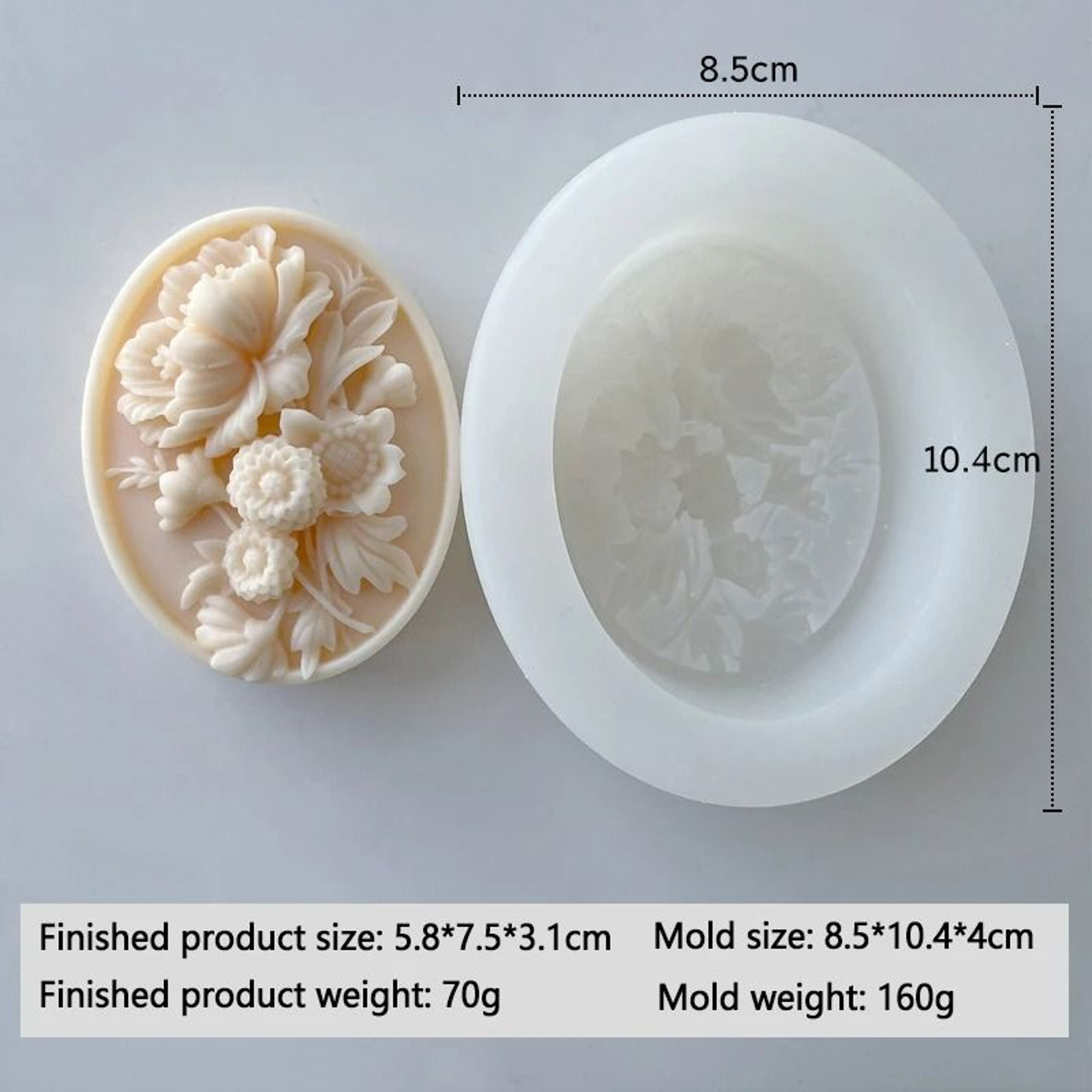 BloomPetal Floral Silicone Mold 8