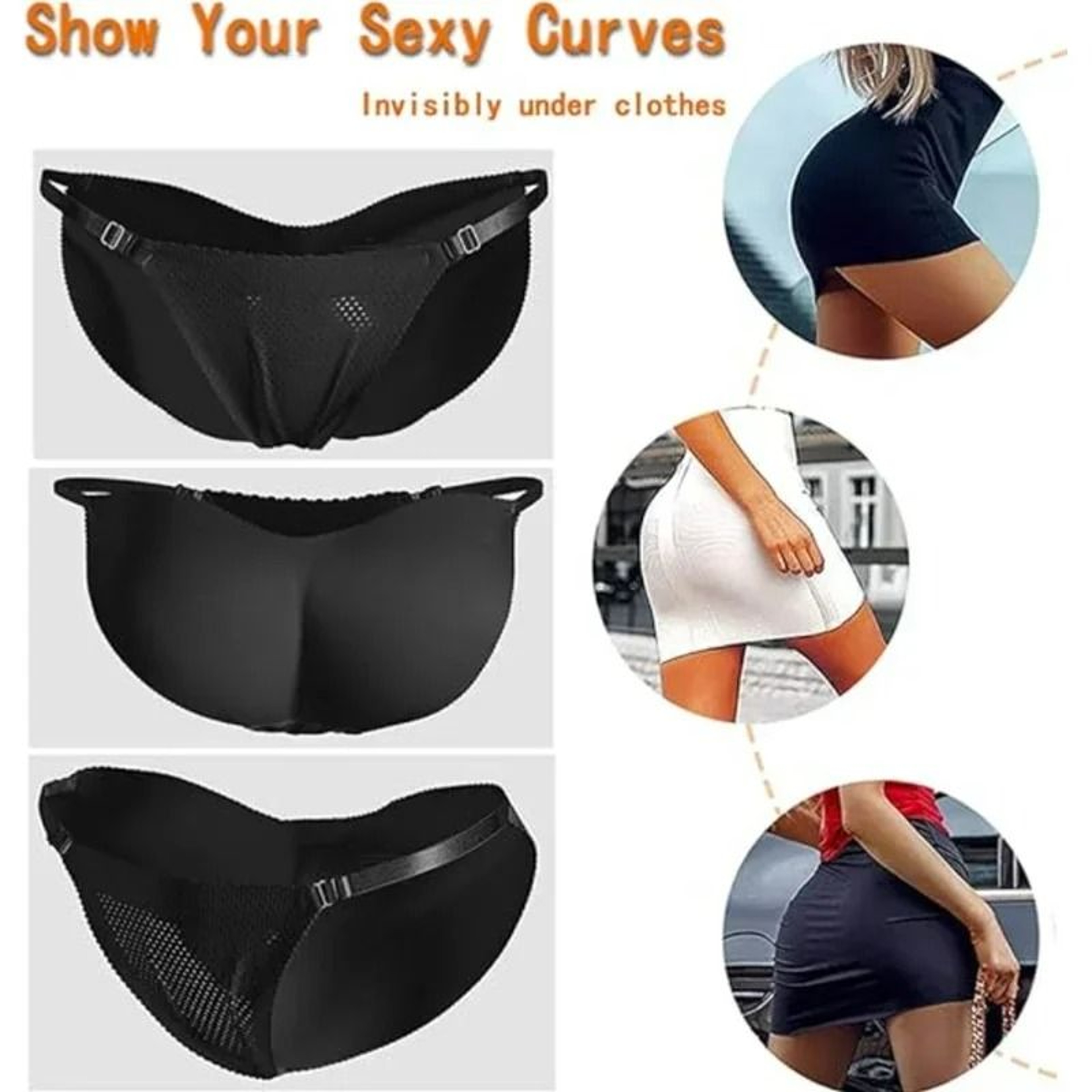 CurveMuse Padded Hip Shapewear 4