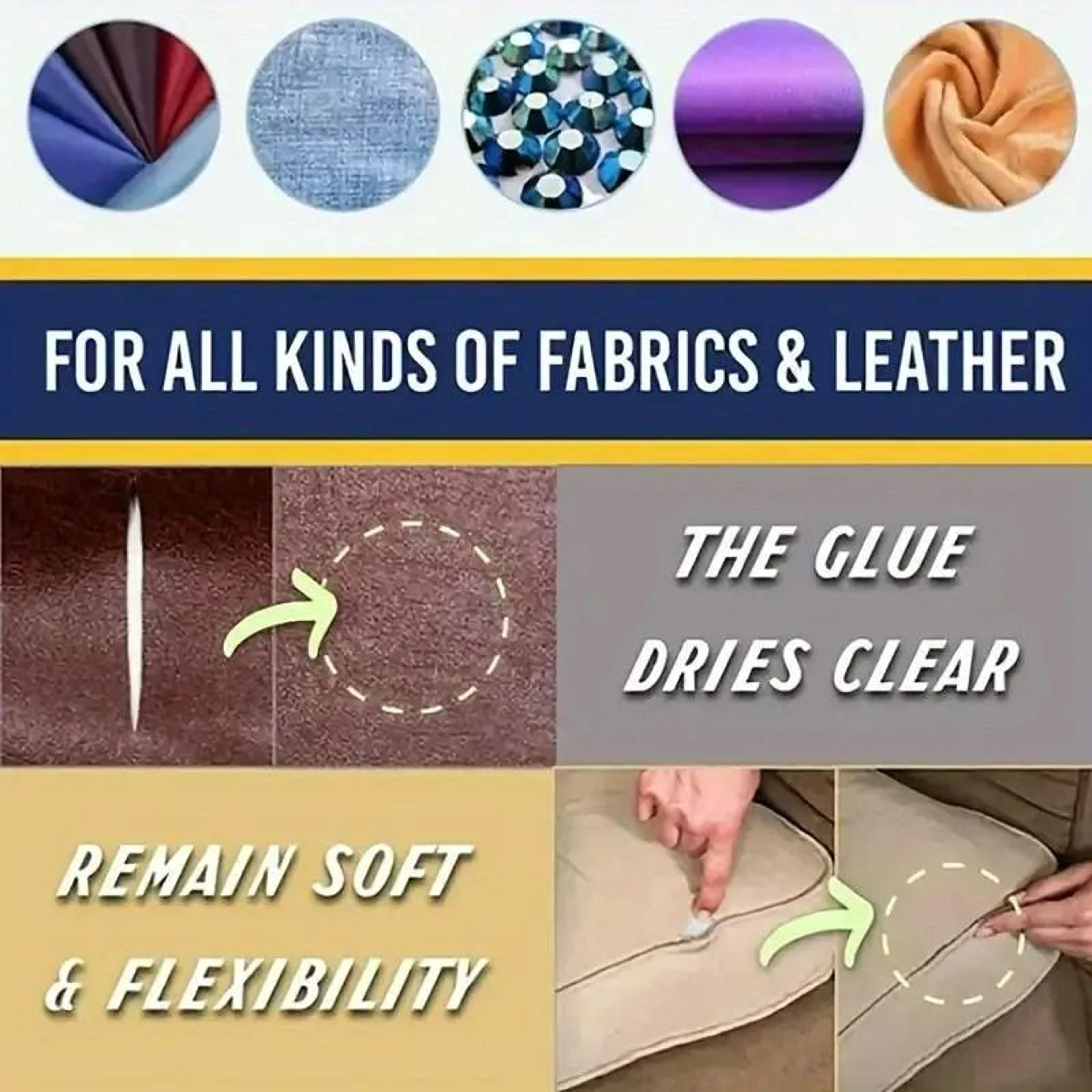 SeamFix Quick Bond Fabric Glue 5