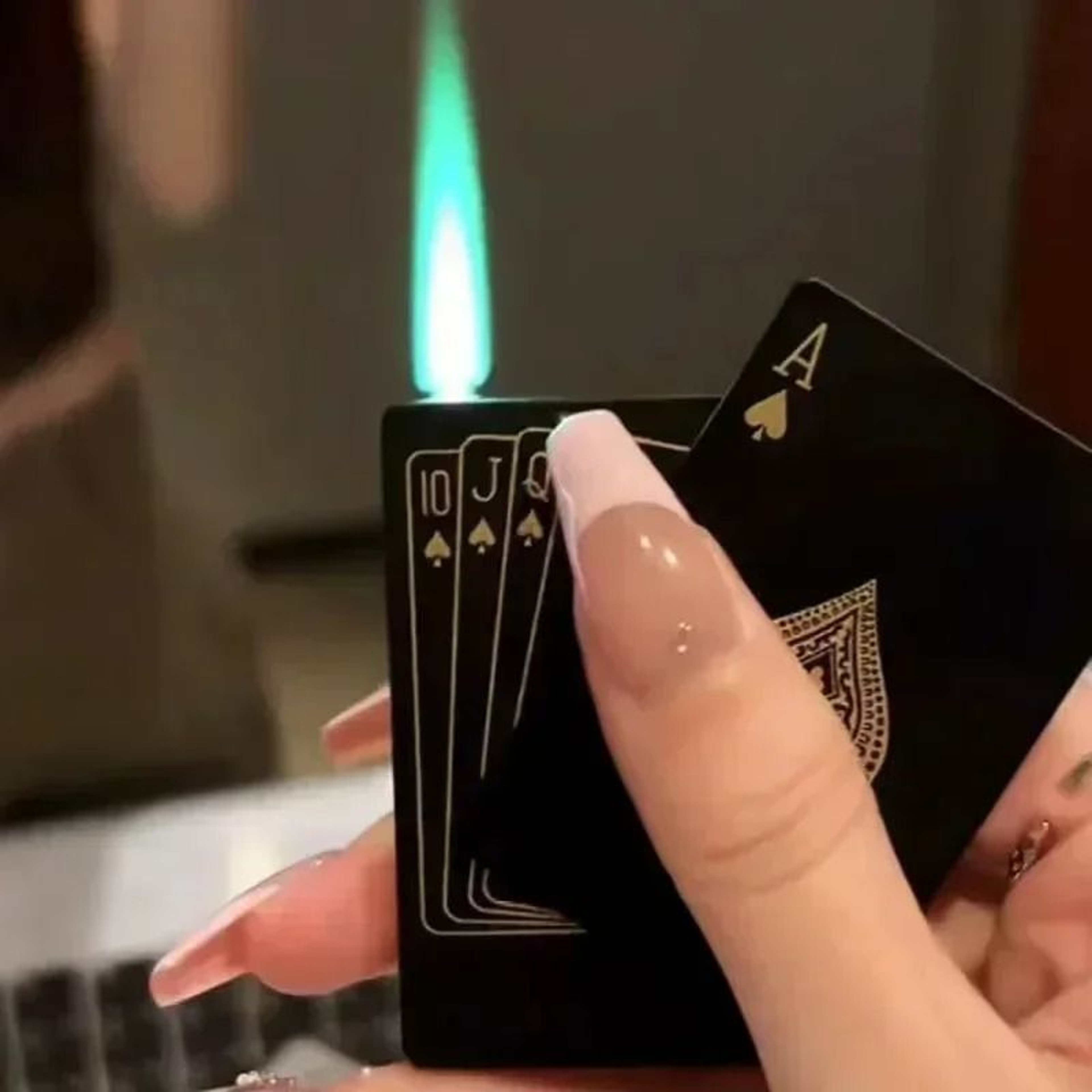 AceFlame Playing Card Metal Lighter 2