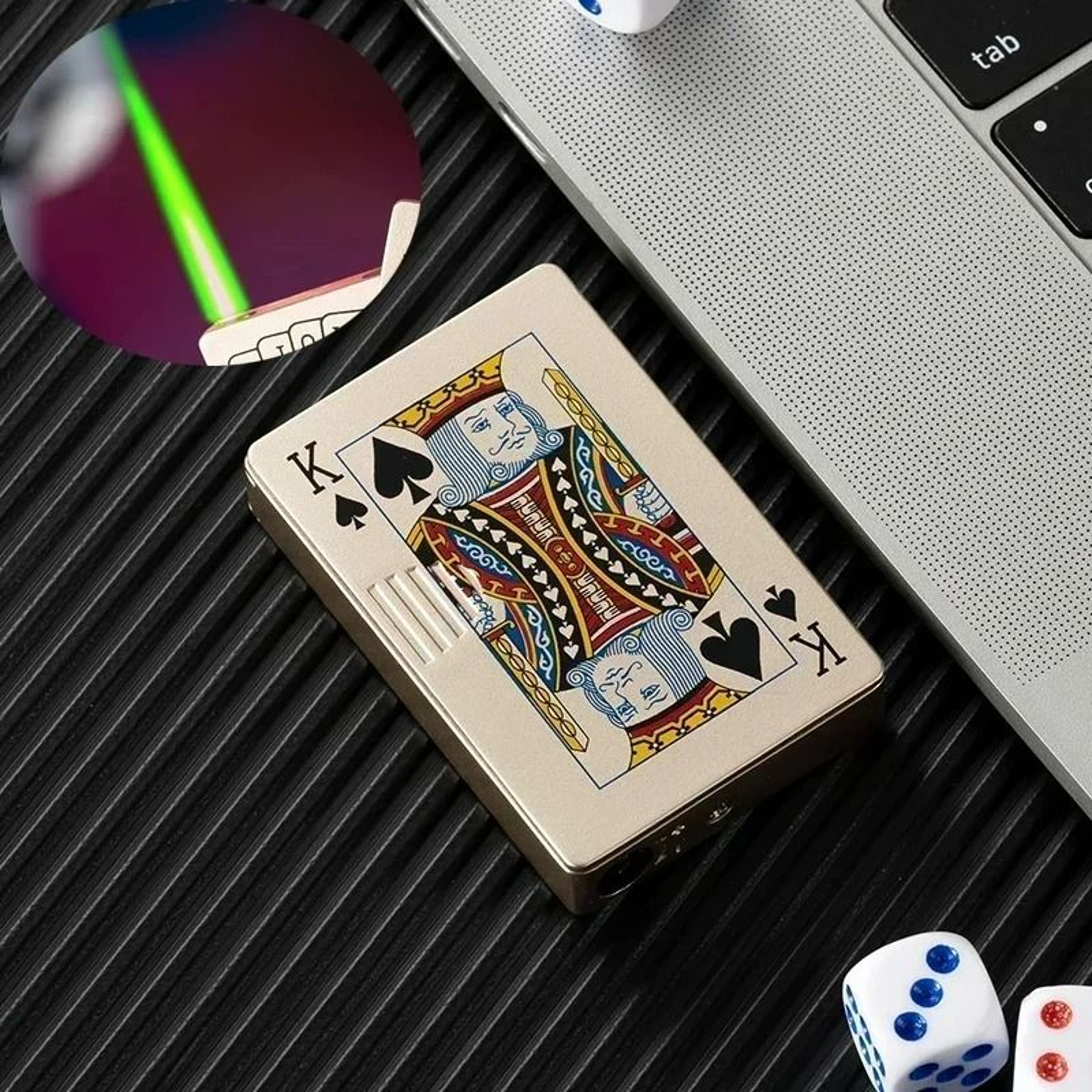 AceFlame Playing Card Metal Lighter 10