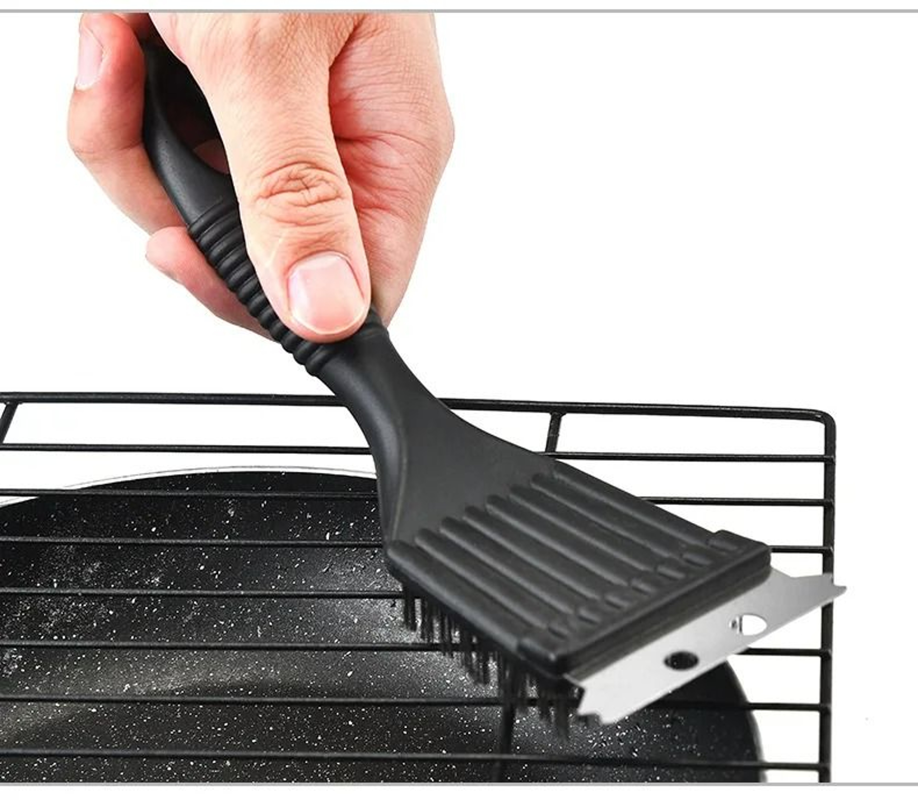 GrillPro Steel Wire BBQ Cleaning Brush 2