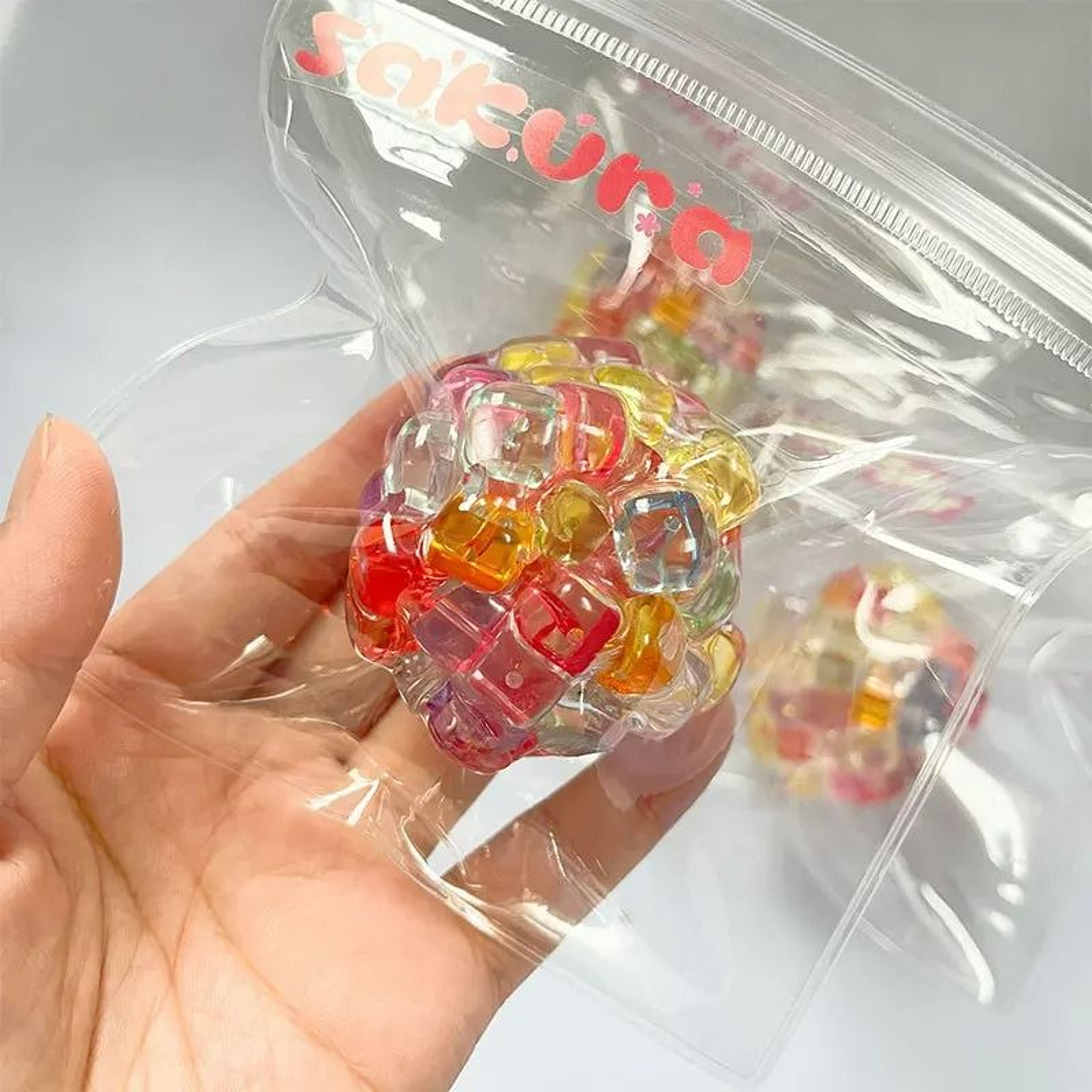 SquishBliss Ice Bead Sensory Ball 8