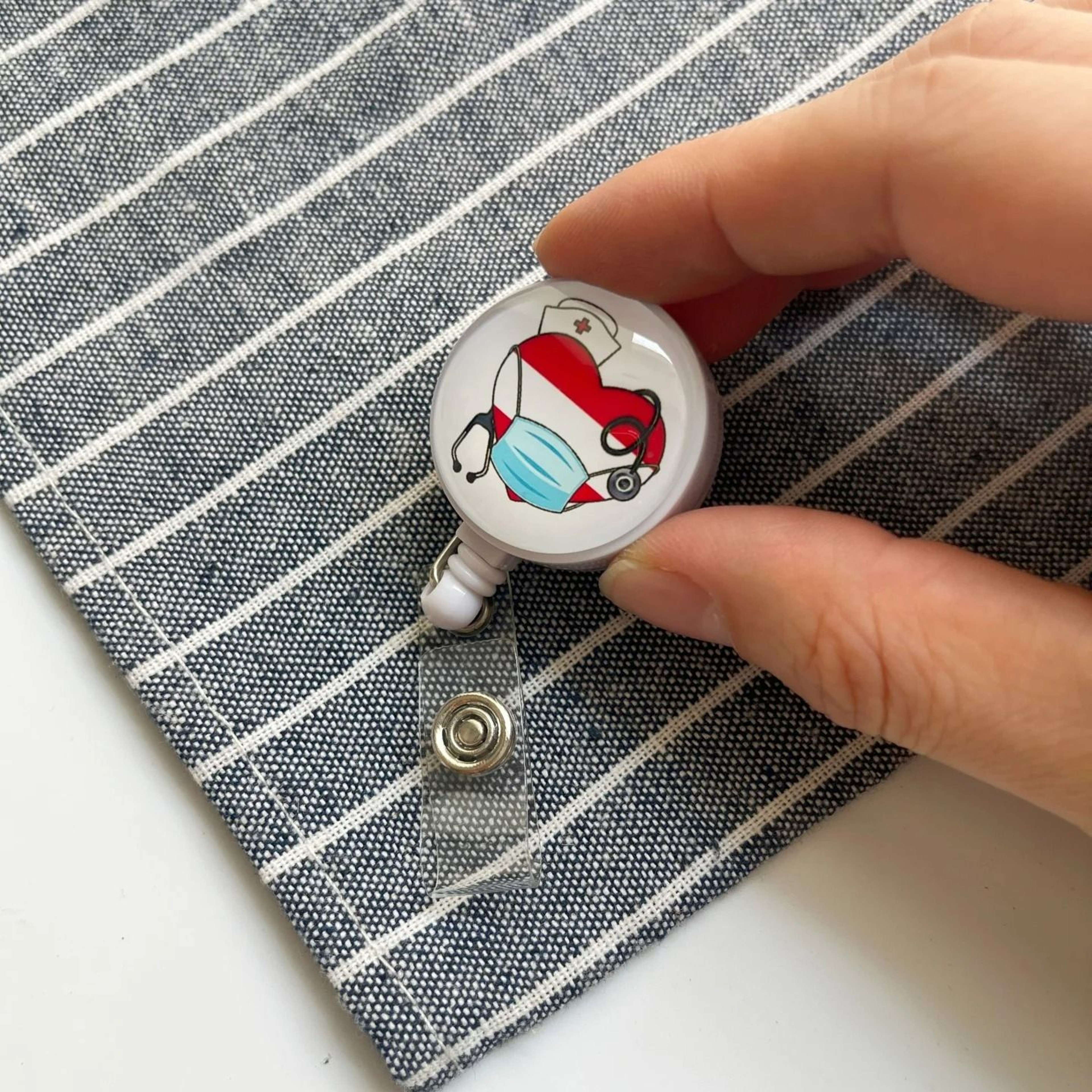 BadgeBuddy Cartoon Retractable ID Holder 11