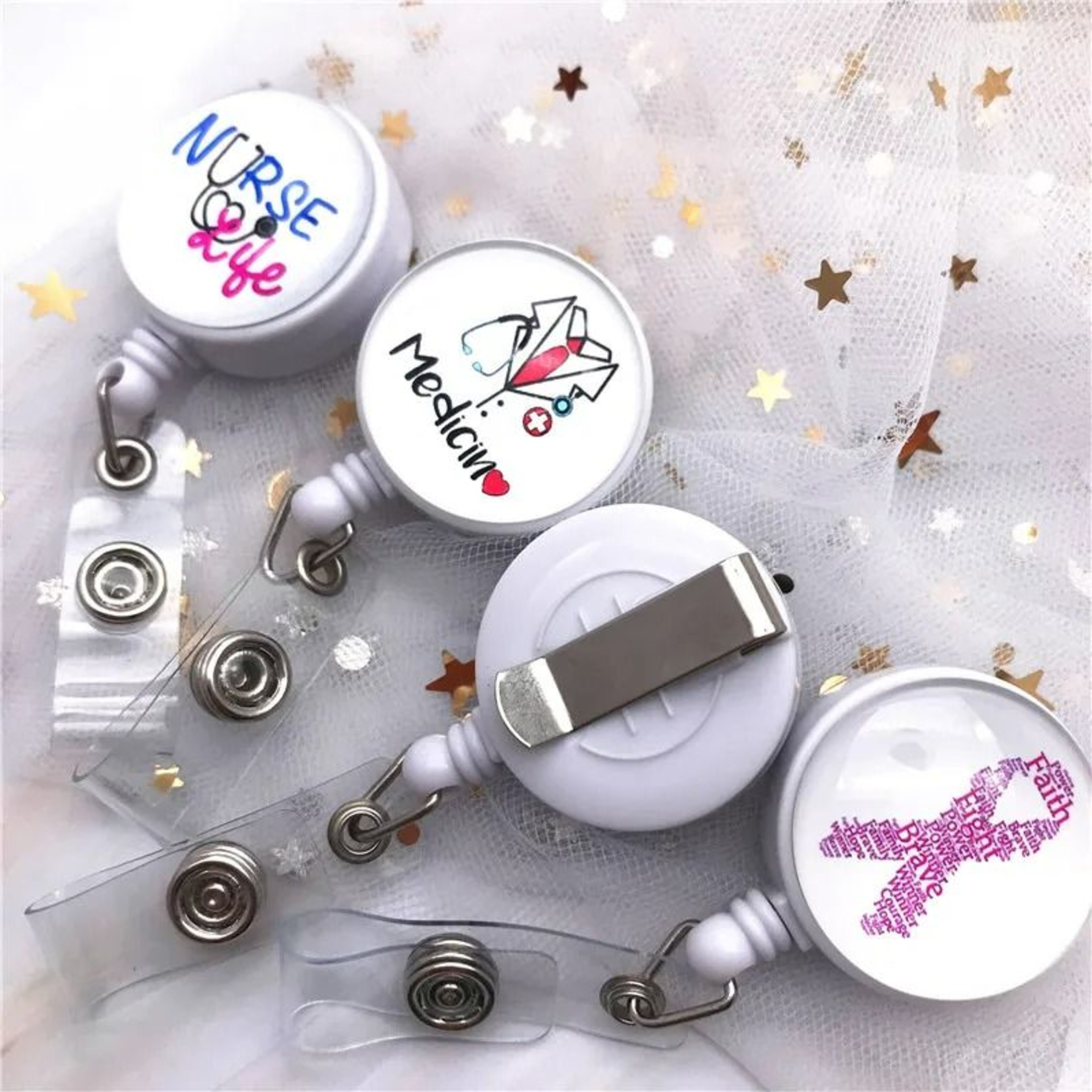 BadgeBuddy Cartoon Retractable ID Holder 4
