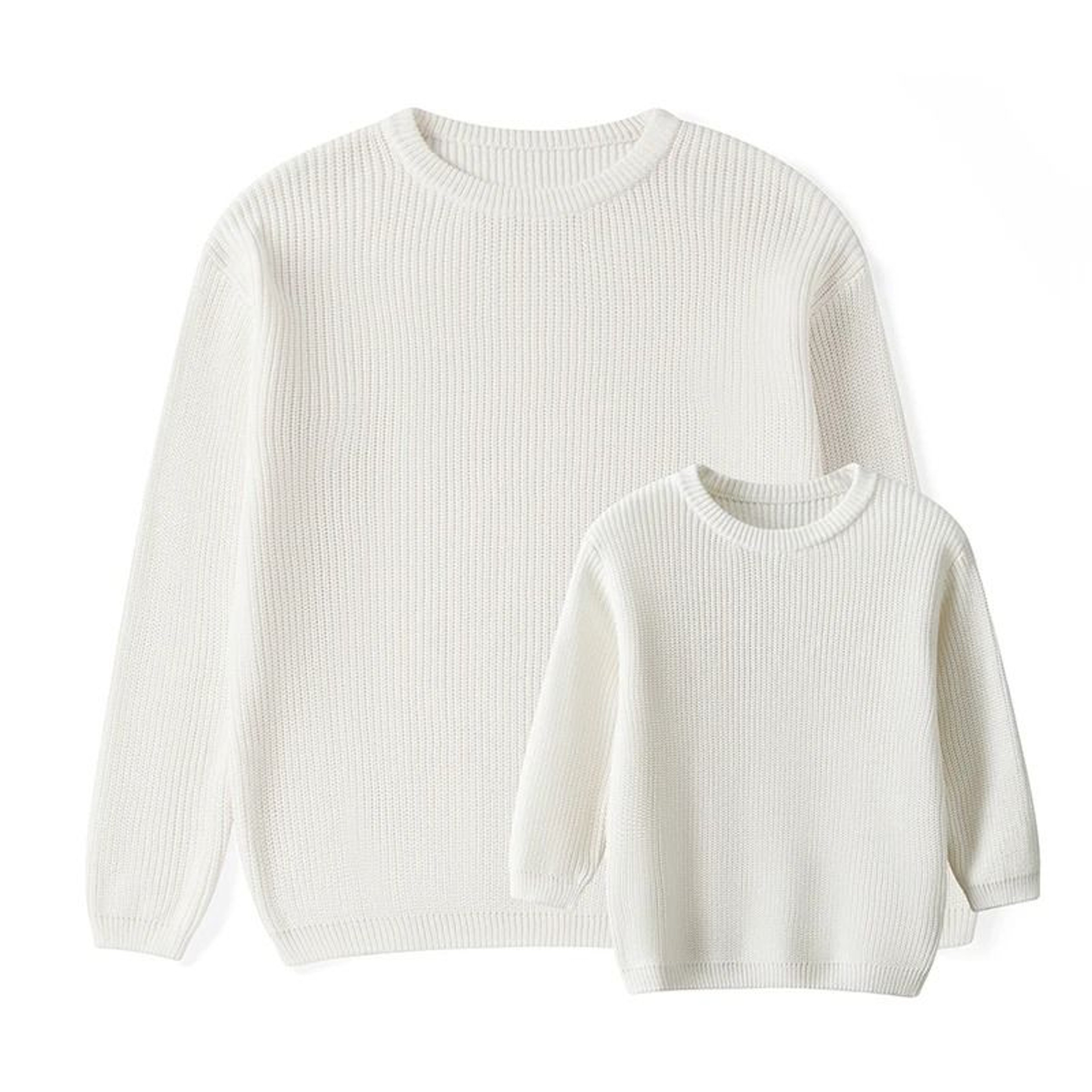 CozyBond Mommy And Me Matching Knit Sweaters 8