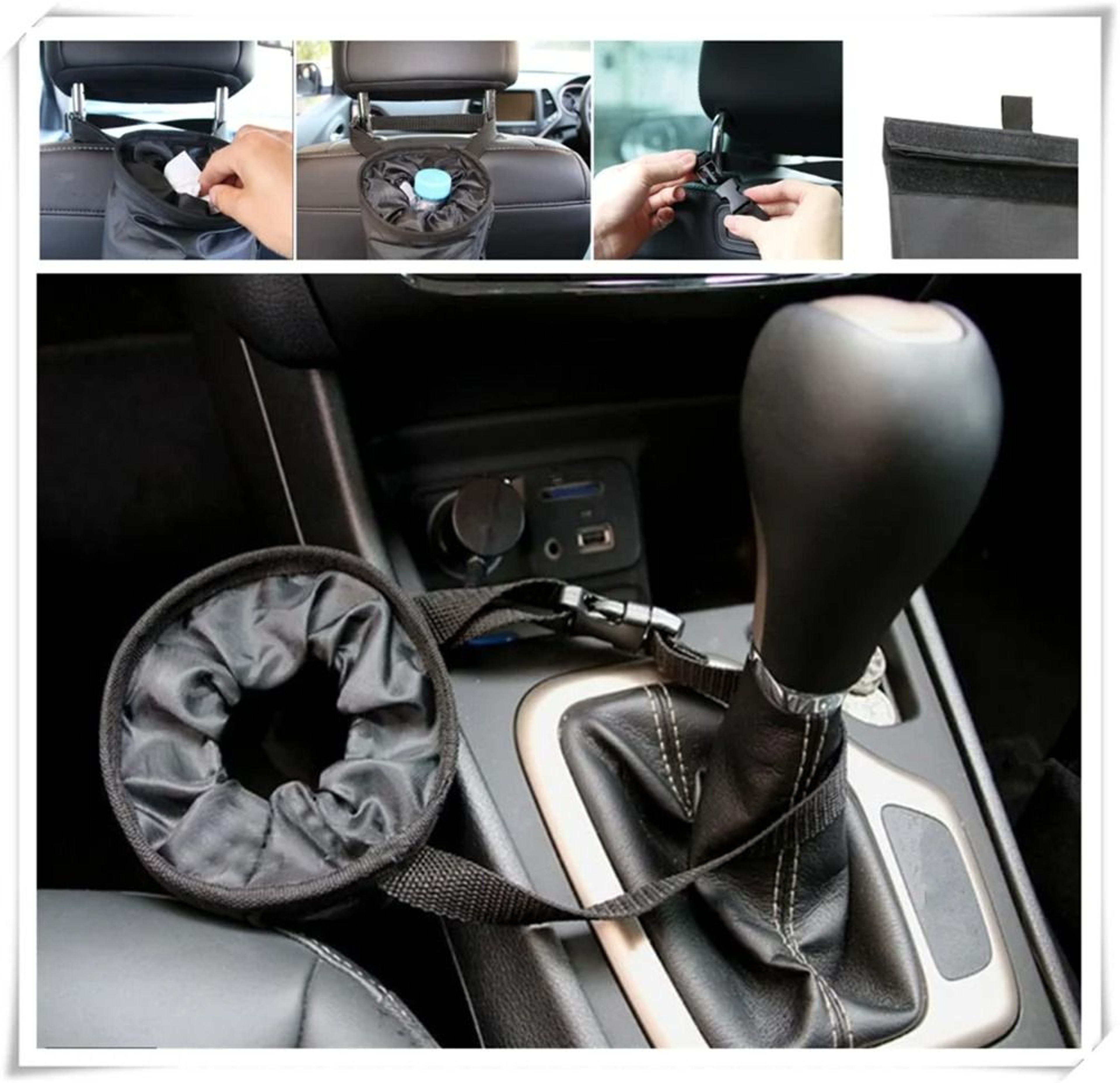 AutoTidy Mazda Seat Back Trash Bag Organizer 0
