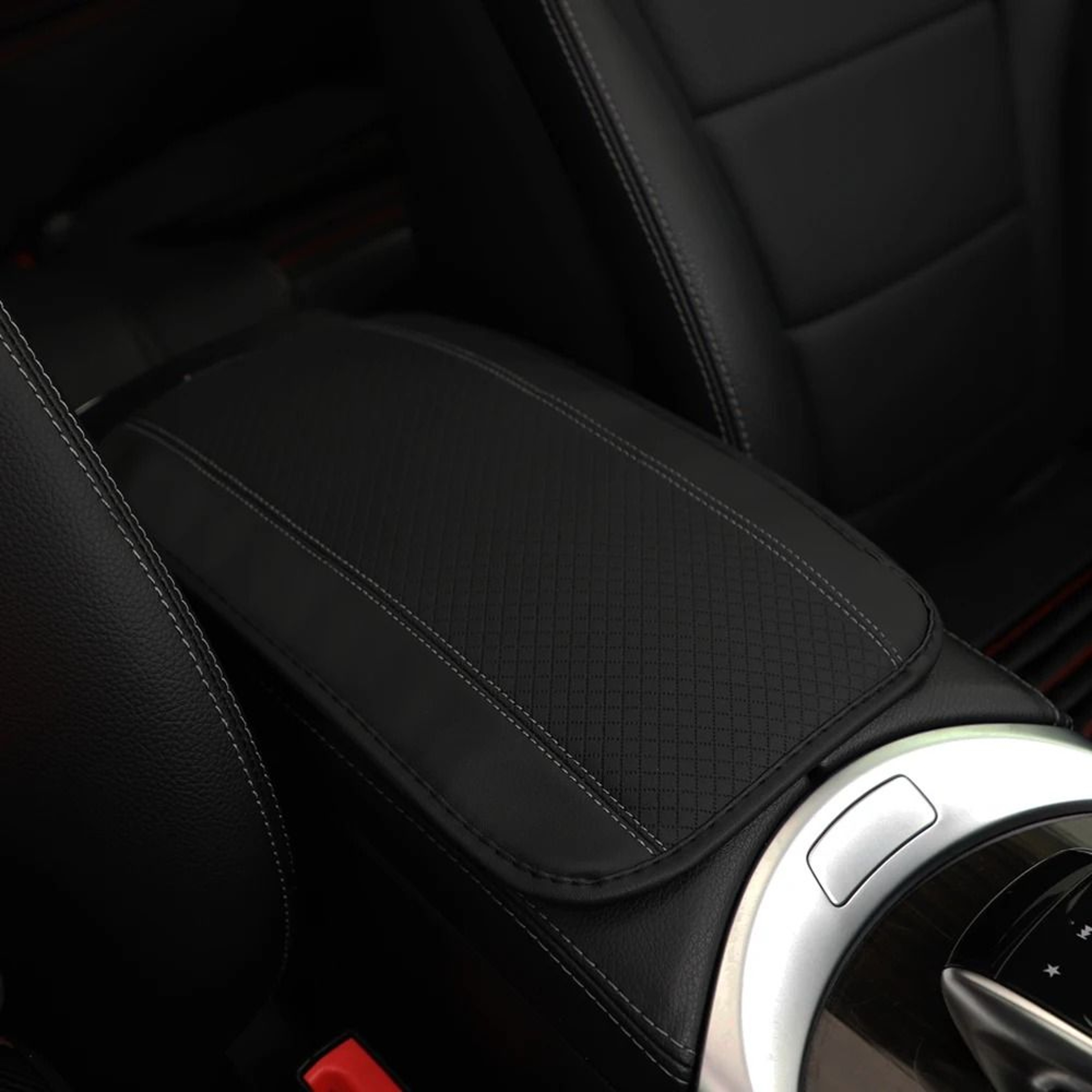 EmbossGuard Waterproof Car Armrest Cushion 5