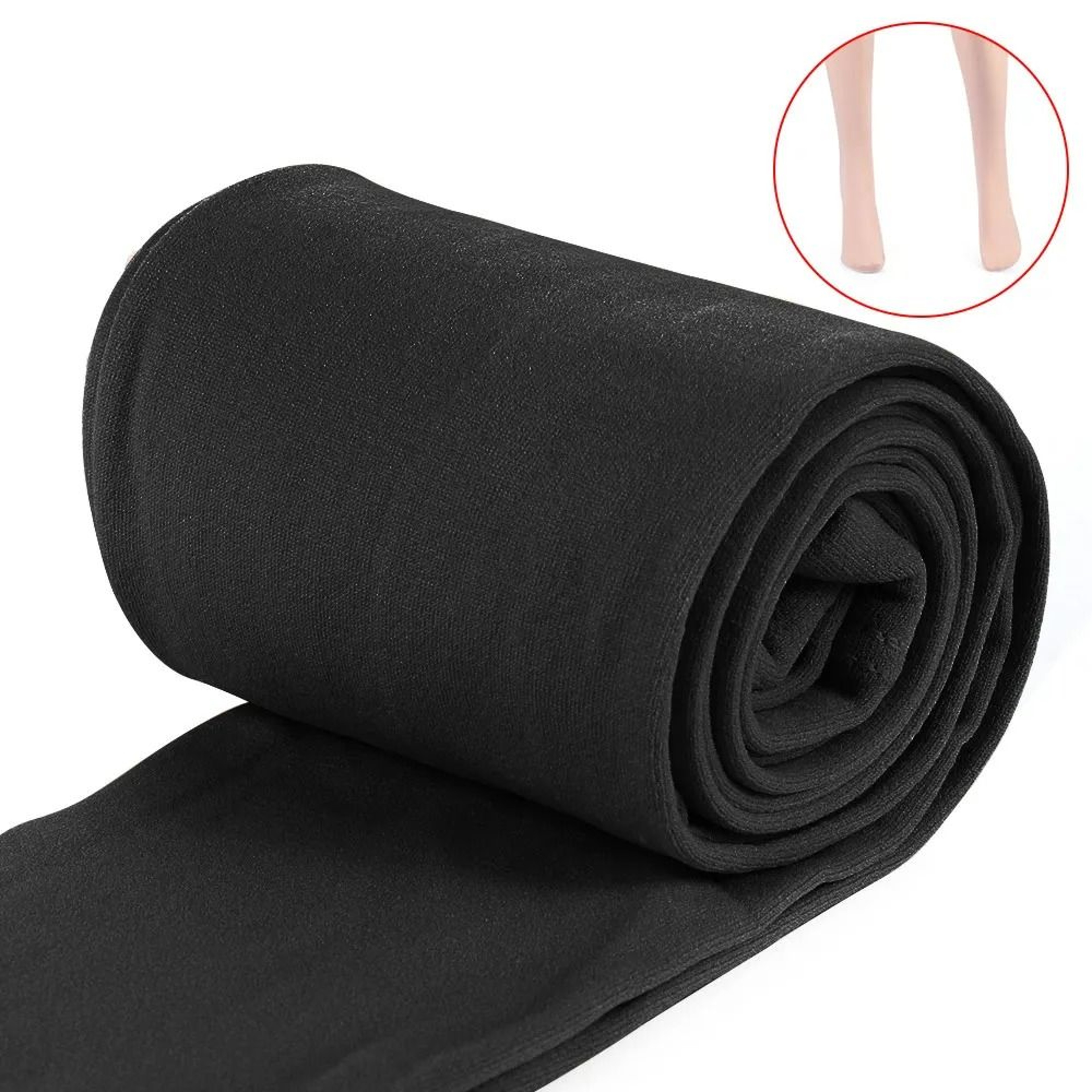 CozyCurve Fleece Lined Thermal Leggings 7