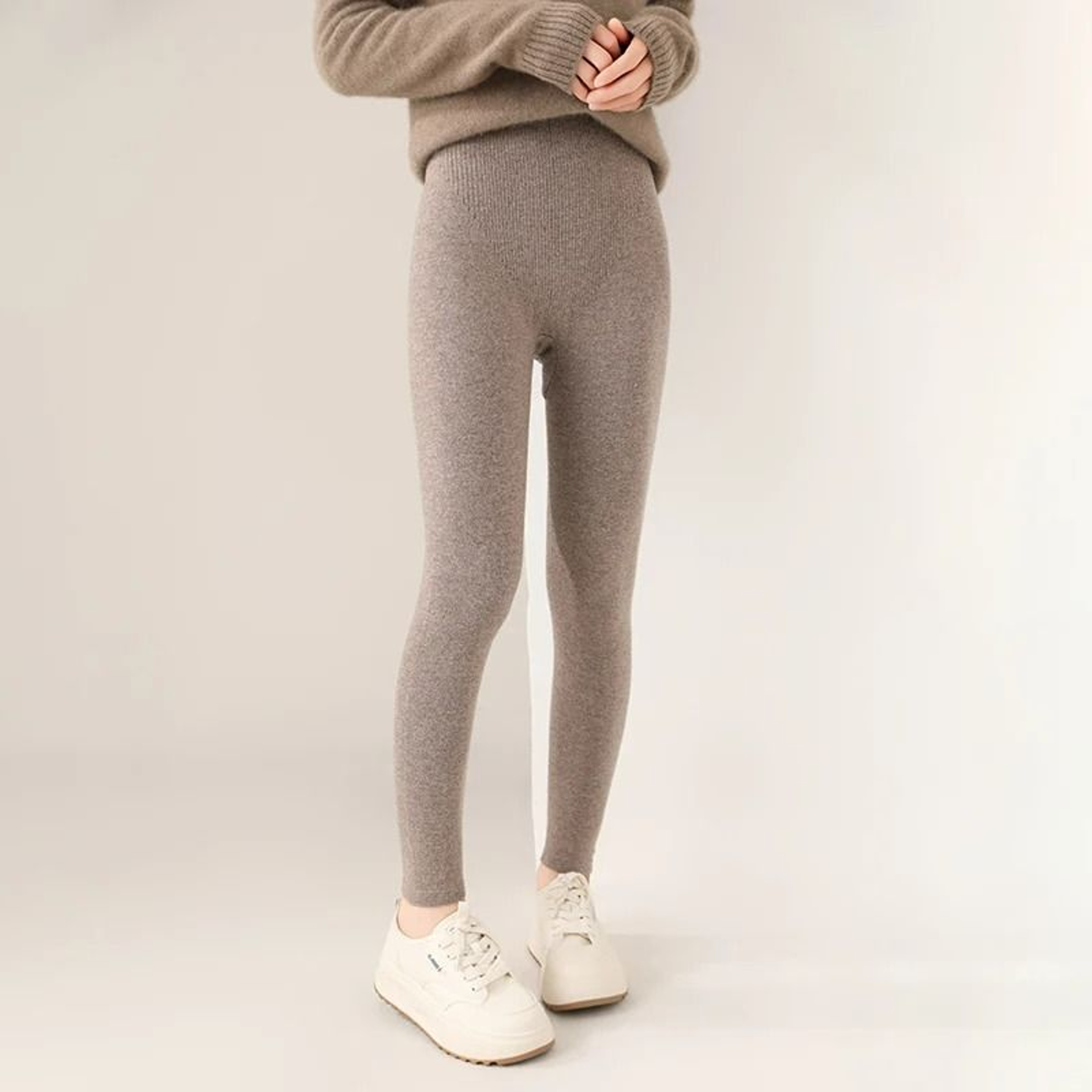 WoolHaven Australian Wool Knit Thermal Leggings 2