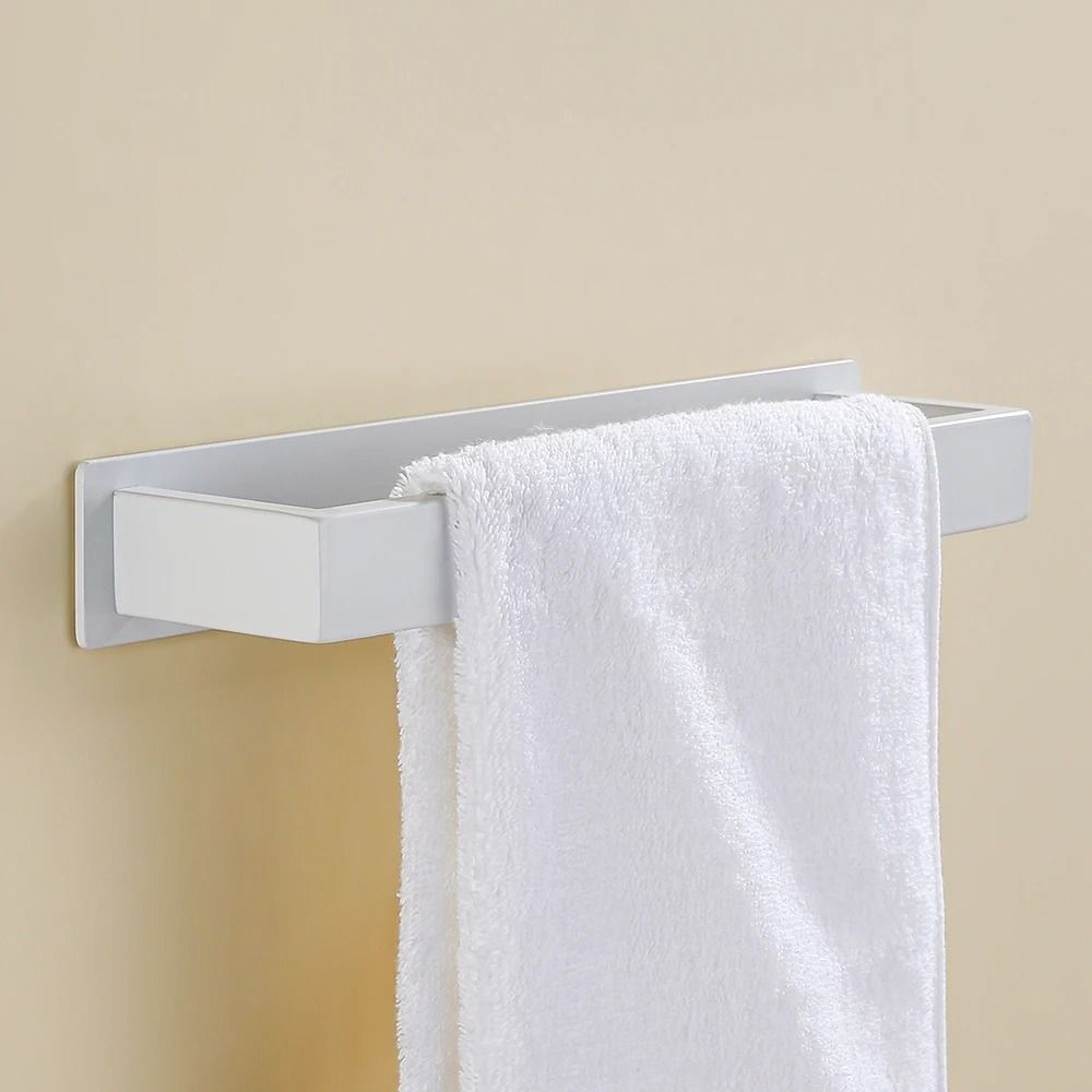 PureMount Stainless Steel Adhesive Towel Bar 4