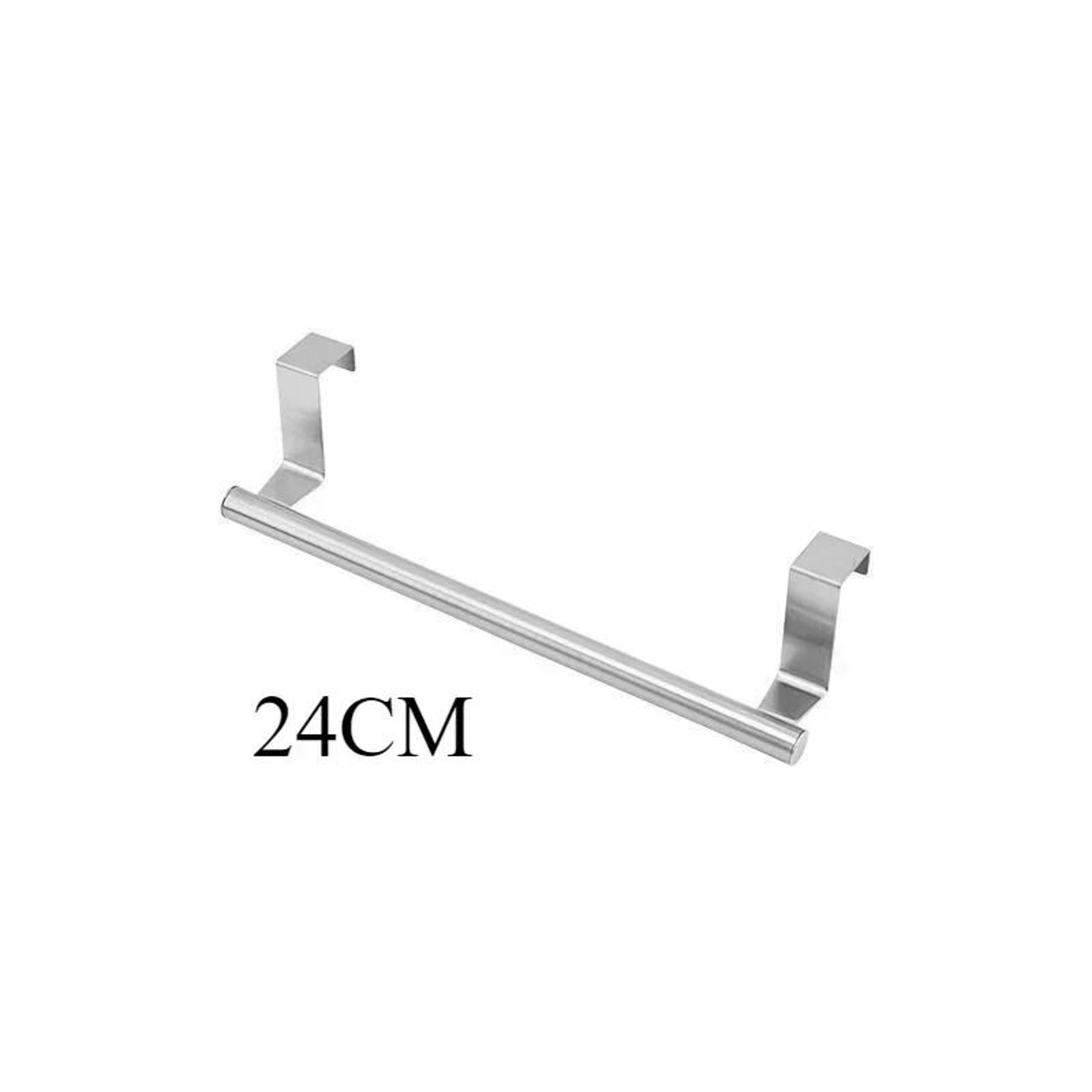 DoorEase Stainless Steel Over Door Towel Rack 8