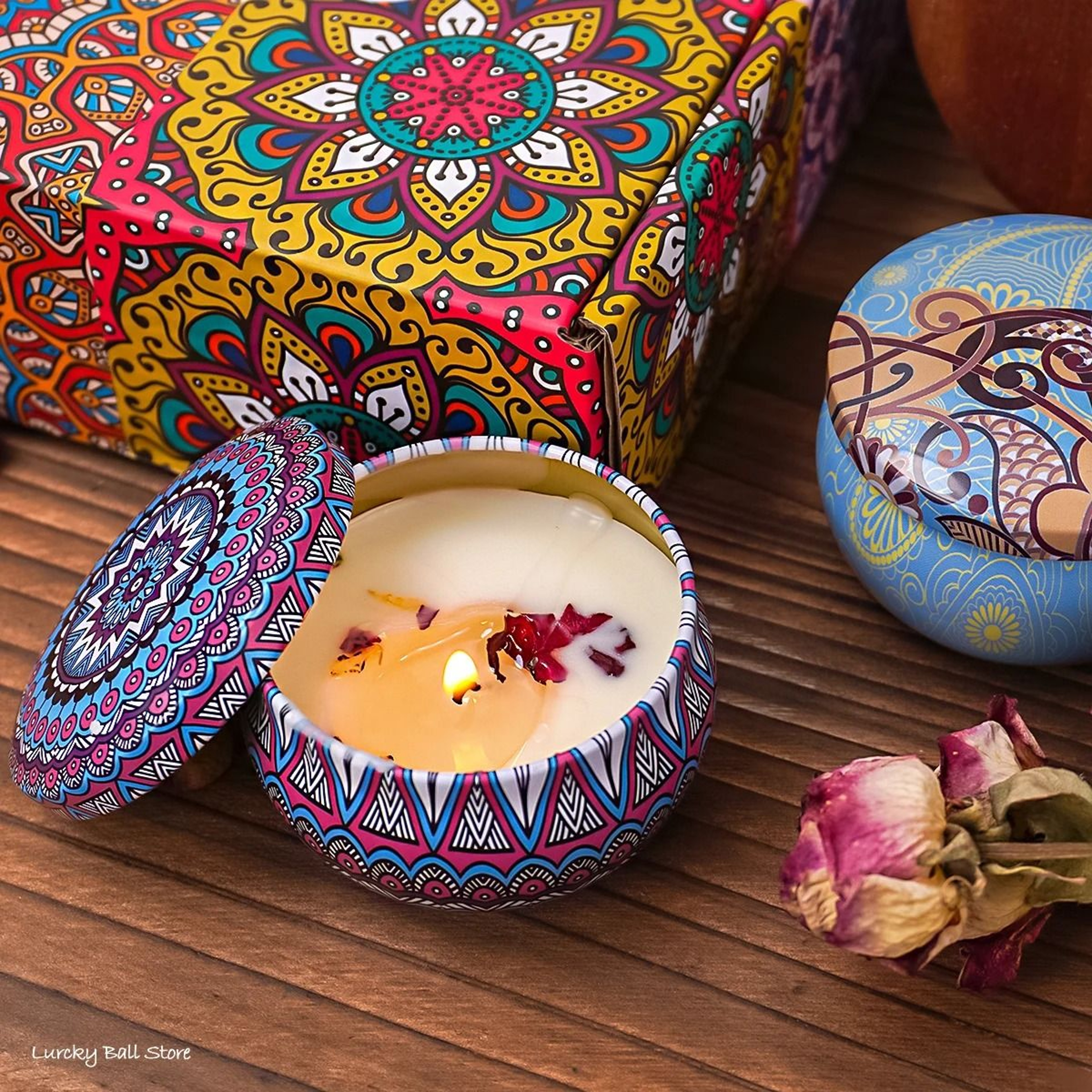 ArabesqueGlow Arabian Scented Candle Gift Set 2
