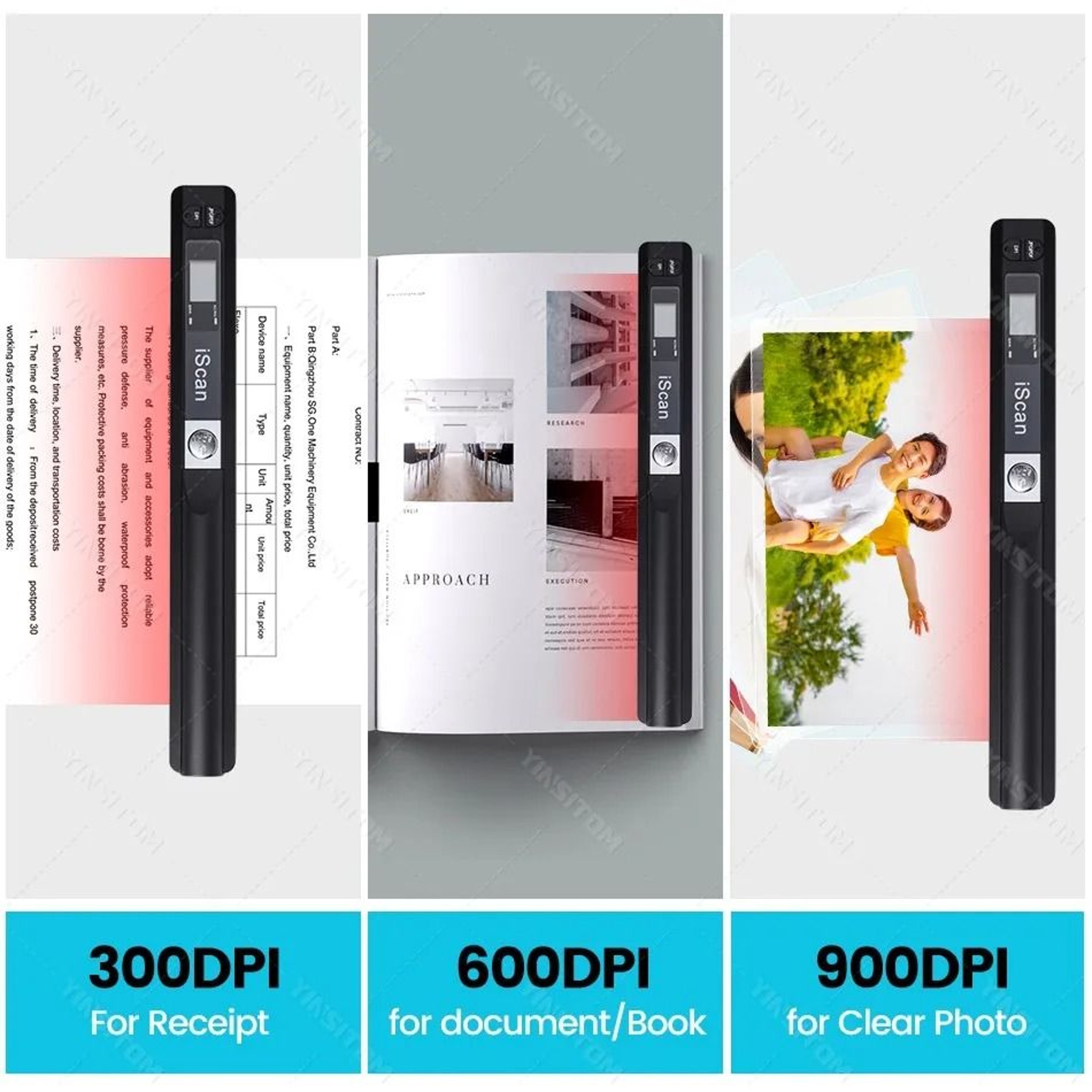 ScanPro IScan01 Portable Handheld Document Scanner 2