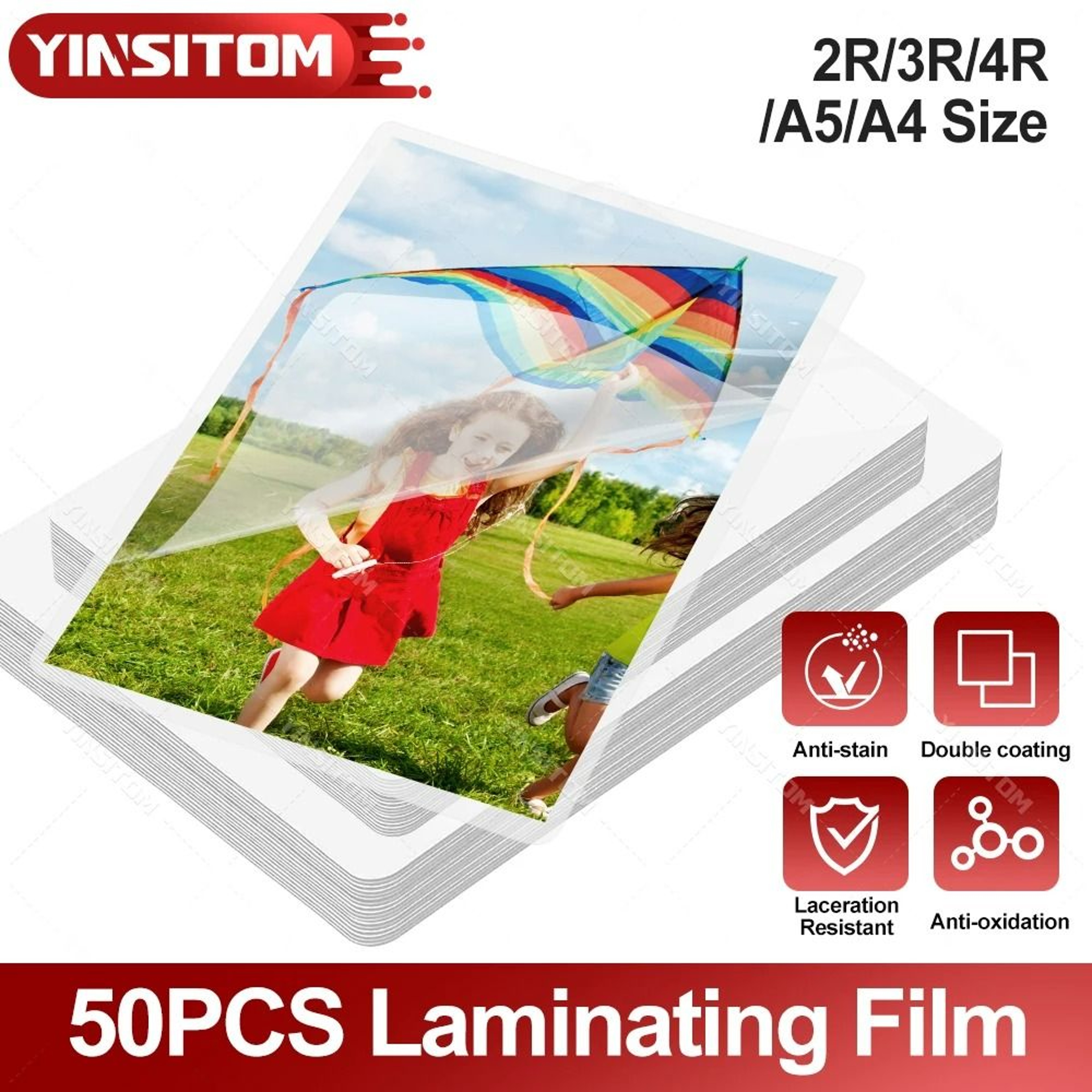 ClearShield Thermal Laminating Film Sheets 50 Pack 1