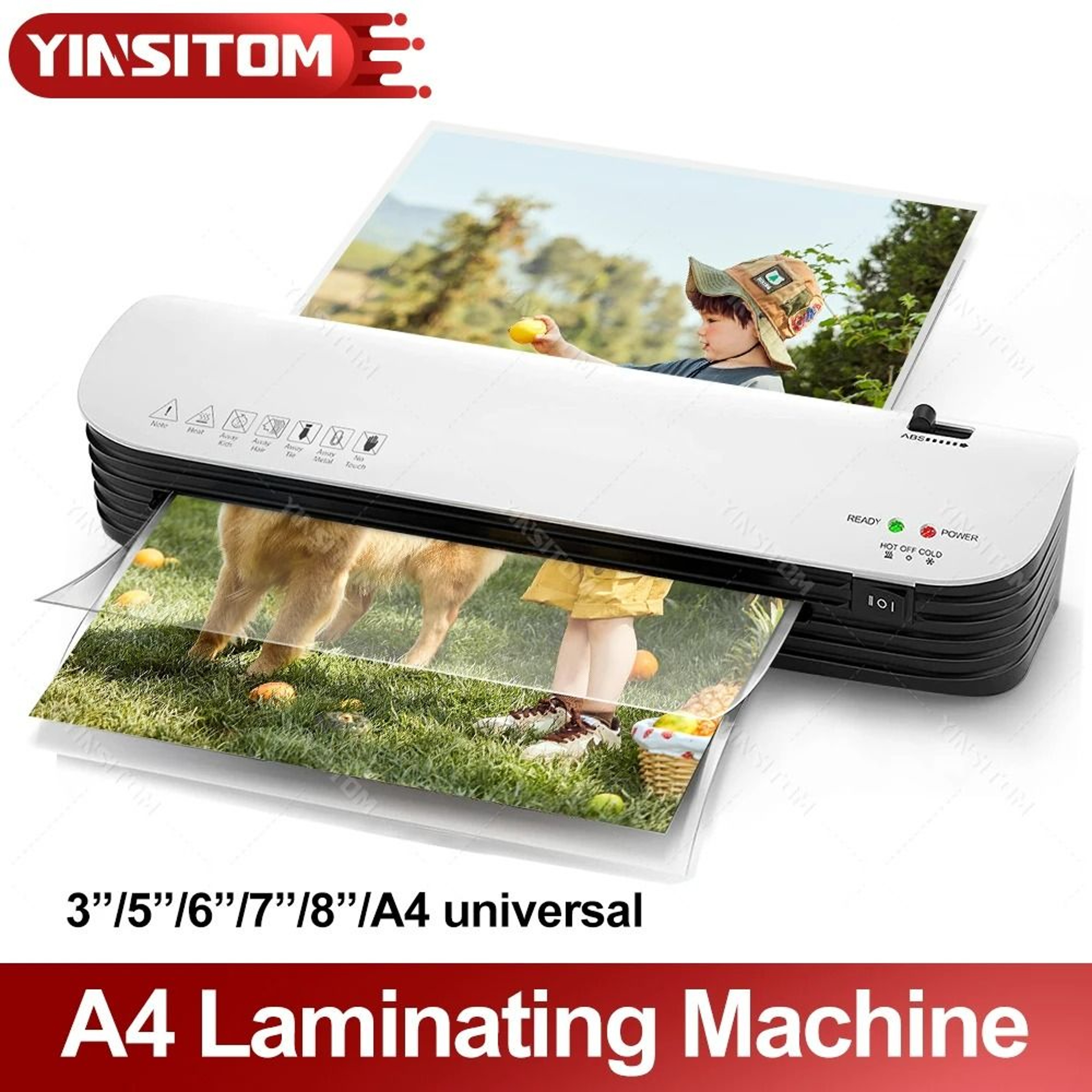 LamiPro A4 Hot Cold Laminator 1
