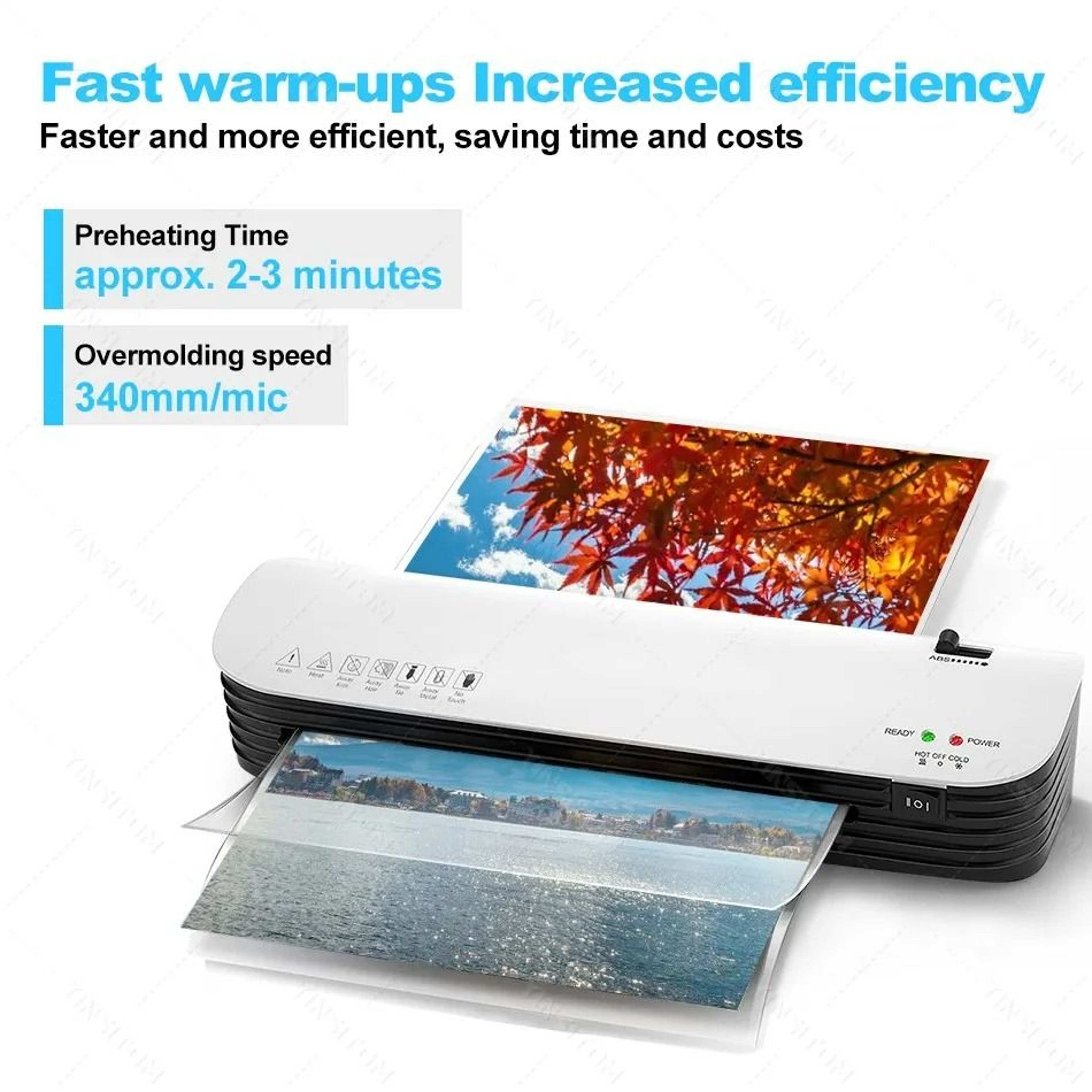 LamiPro A4 Hot Cold Laminator 3