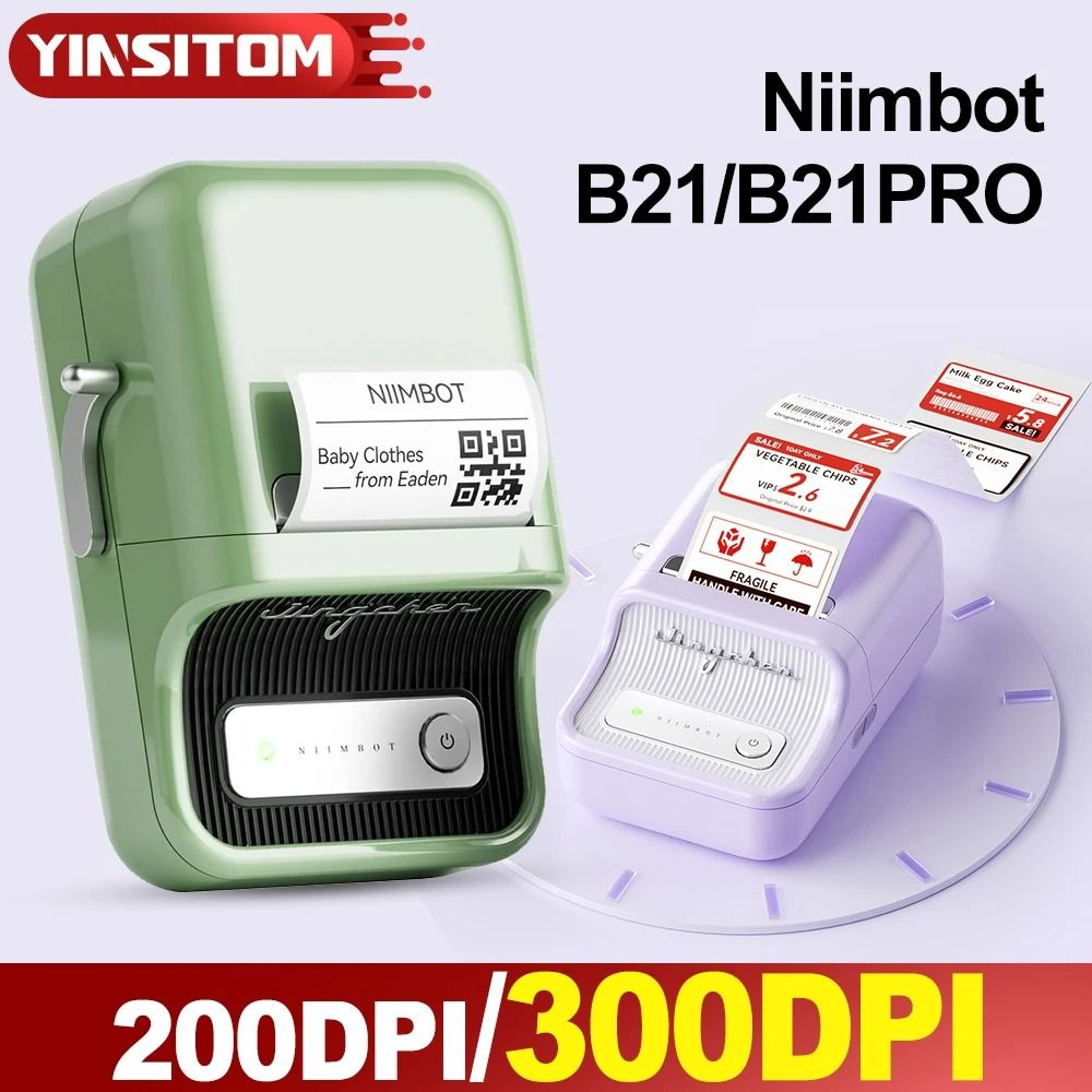 LabelCraft NIIMBOT Bluetooth Thermal Printer 1
